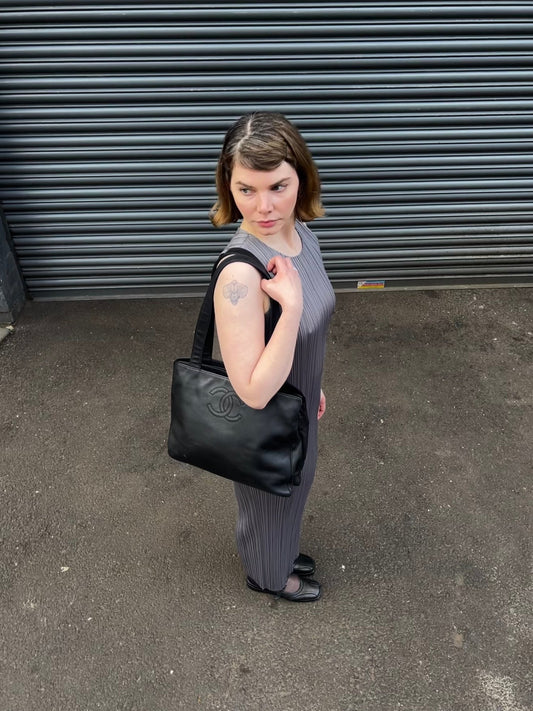 Issey Miyake Long Dress - Confessions of a Hoarder Vintage