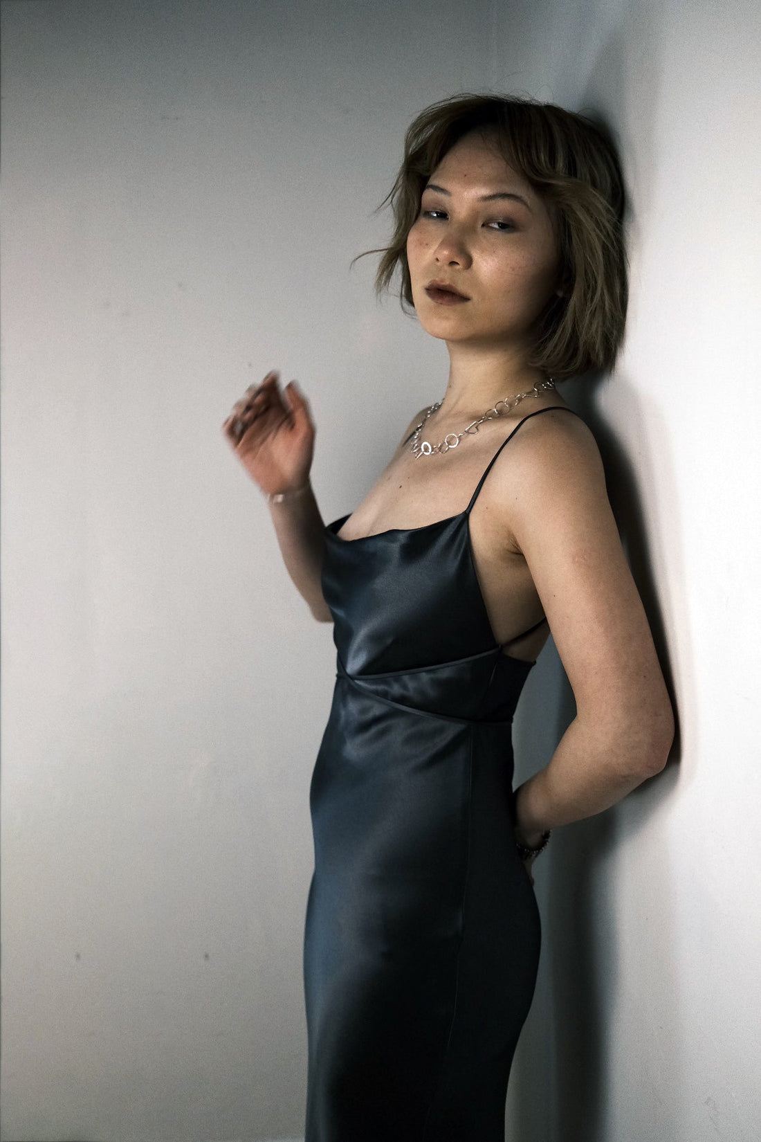 Plein Sud Satin Dress - Confessions of a Hoarder Vintage