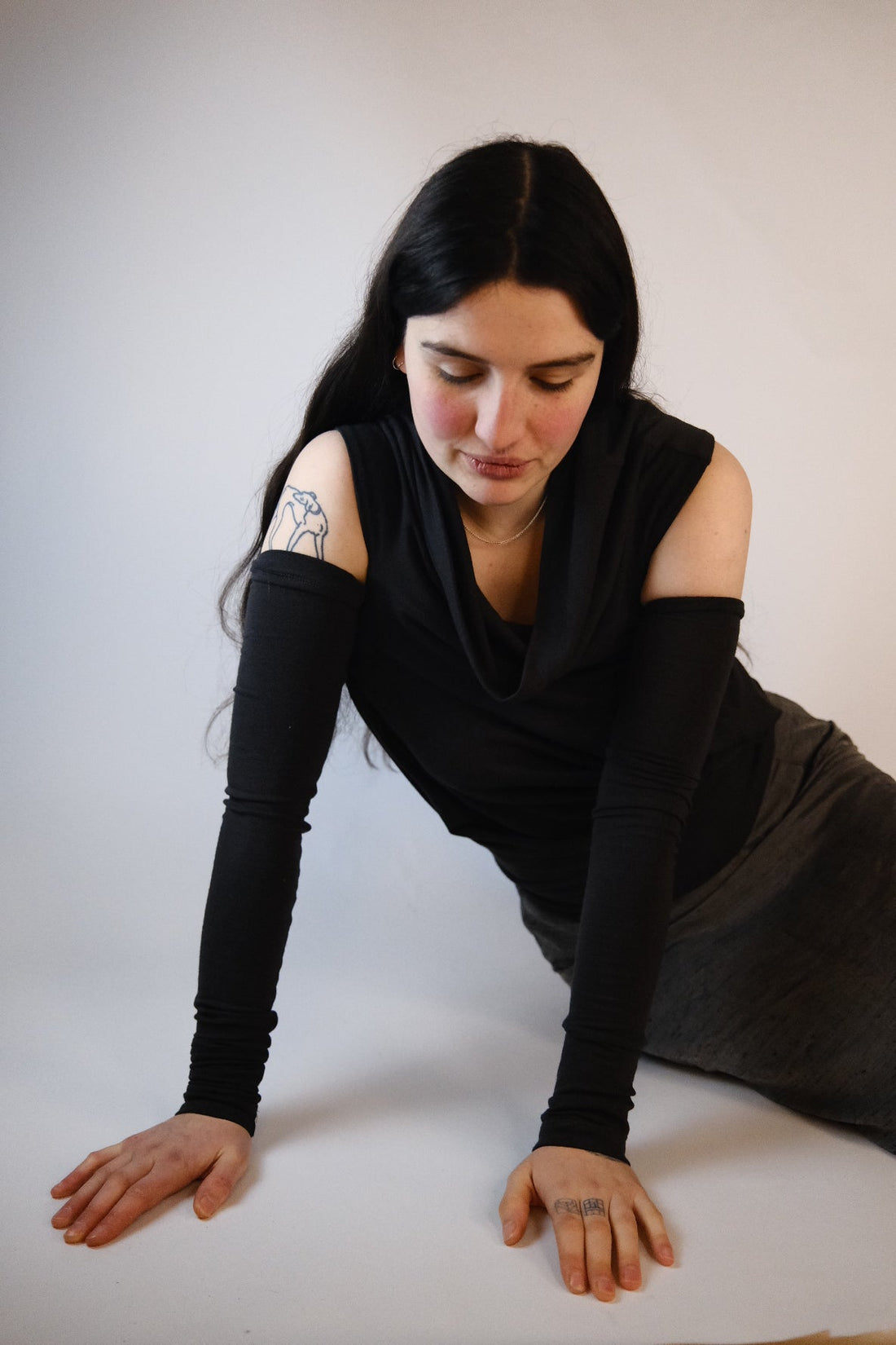 Plein Sud Top with Cuffs - Confessions of a Hoarder Vintage