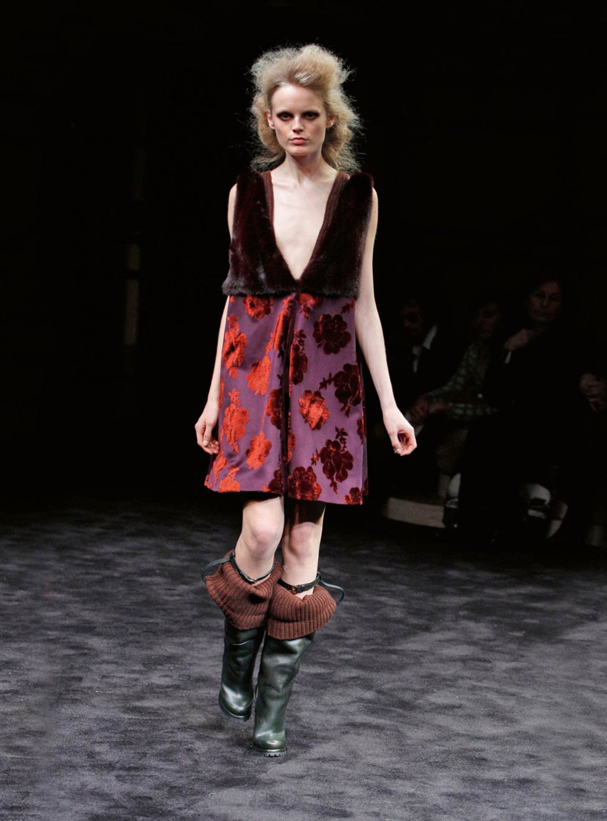 Prada FW 2009 Velvet Skirt - Online Now