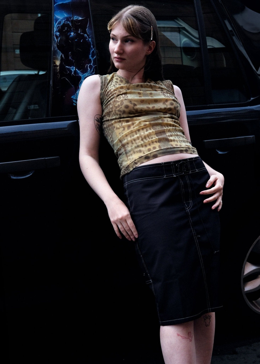 Tilly wear 00's Plein Sud Top & Gucci by Tom Ford Skirt - Confessions of a Hoarder Vintage