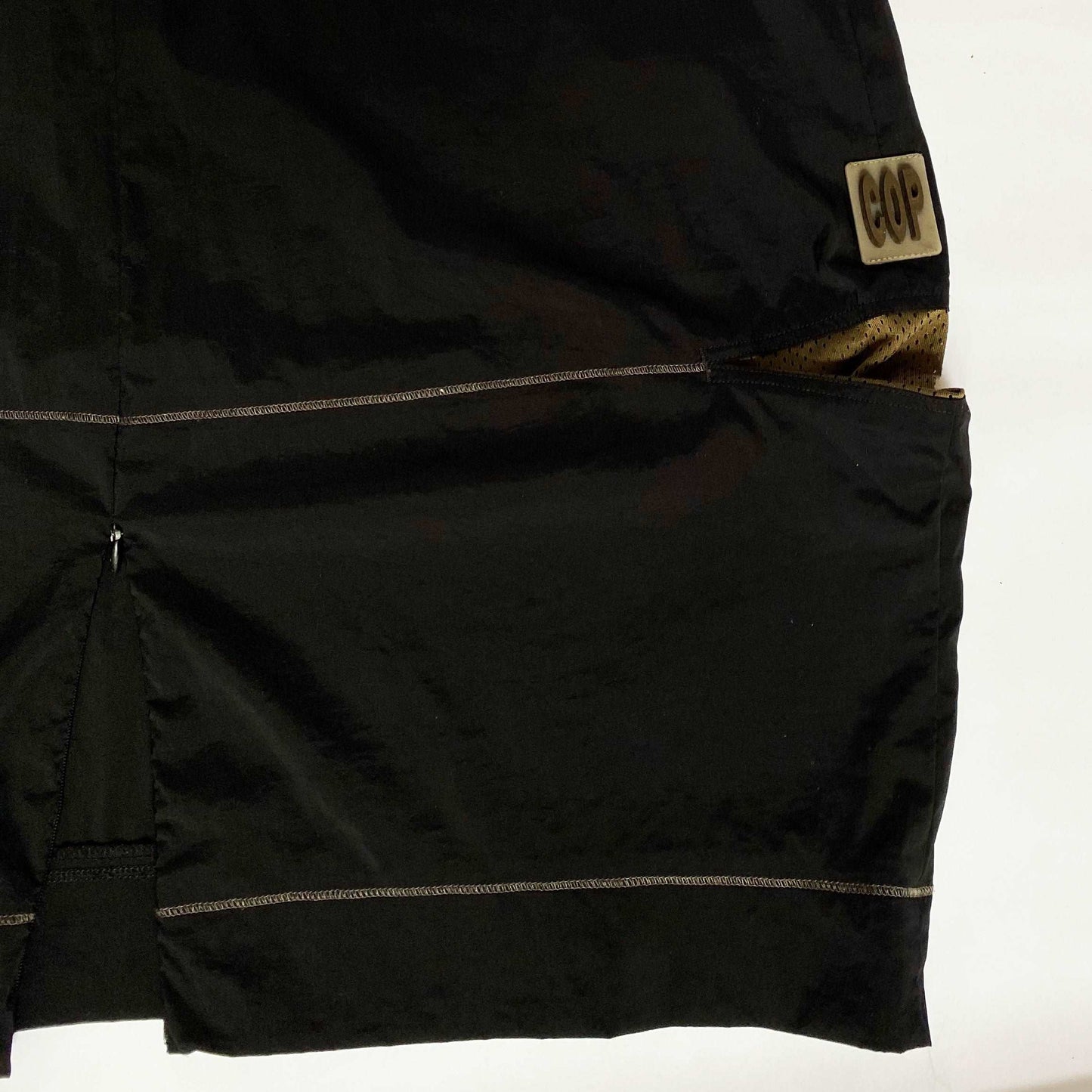 00's Cop Copine Maxi Dress with Cargo Pocket and Cut Out Detail - M 