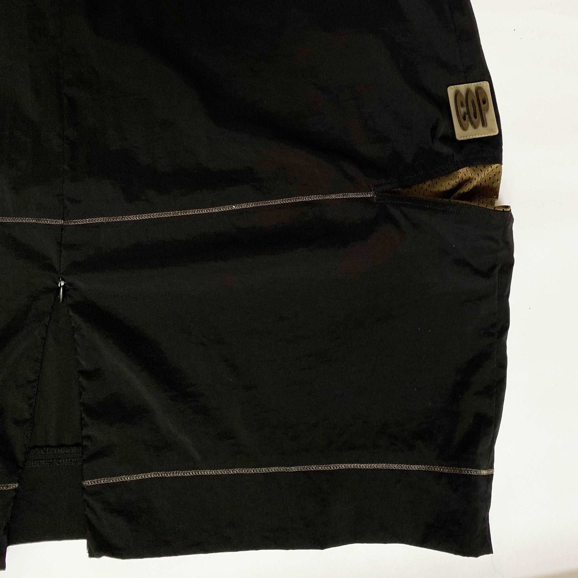 00's Cop Copine Maxi Dress with Cargo Pocket and Cut Out Detail - M 