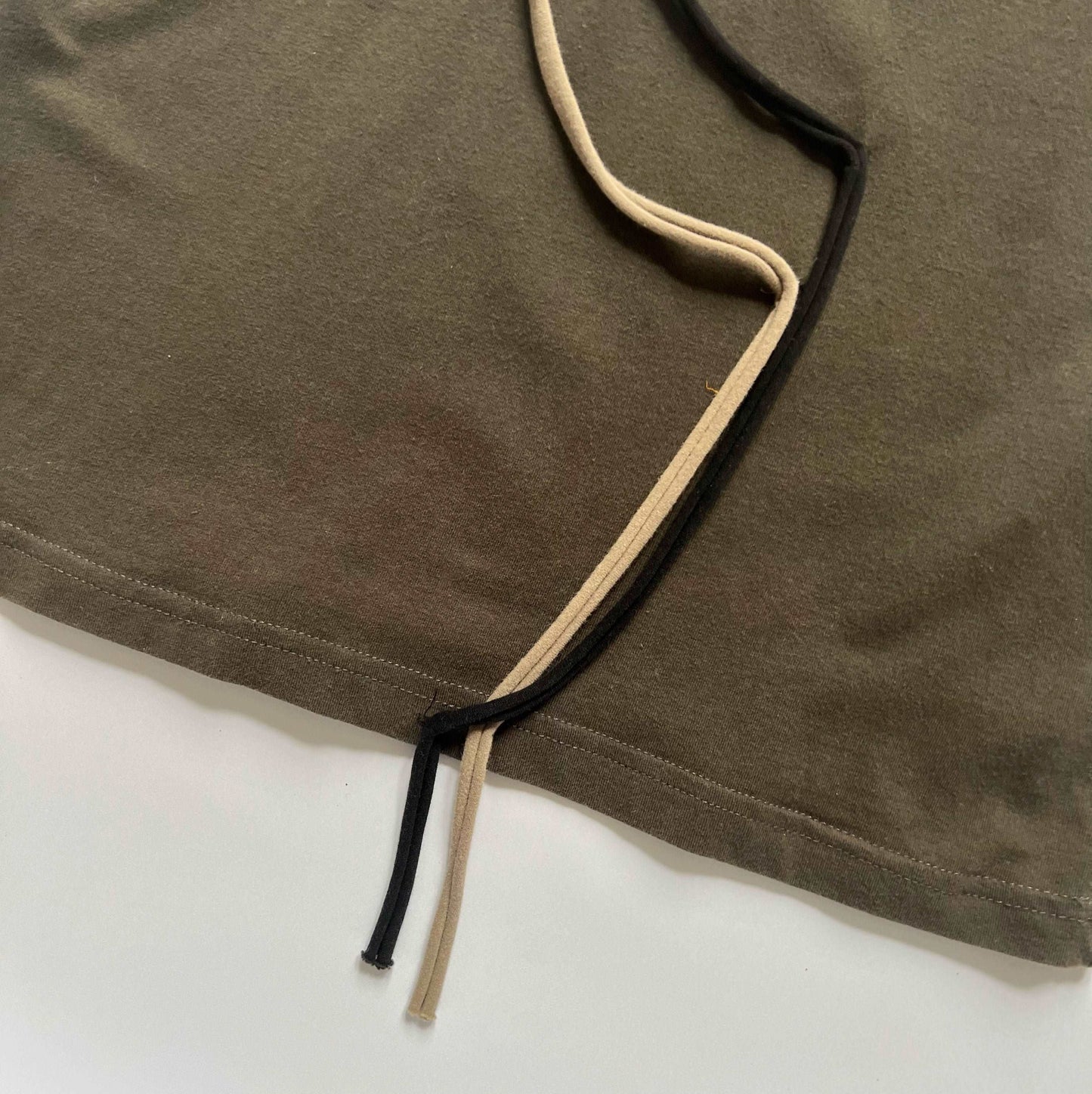00's Diesel Tank Top with Tie Detail in Khaki - M 