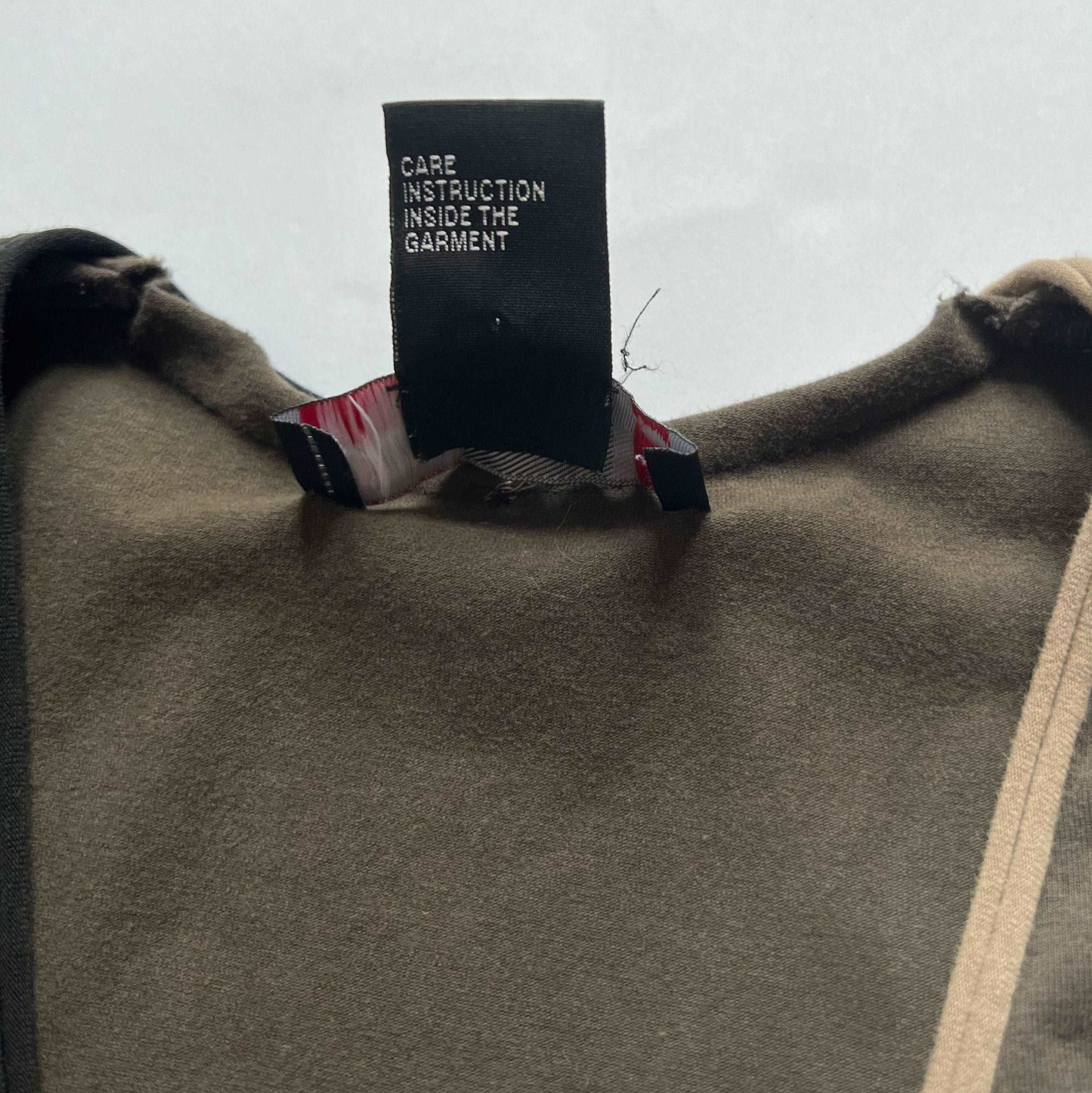 00's Diesel Tank Top with Tie Detail in Khaki - M 