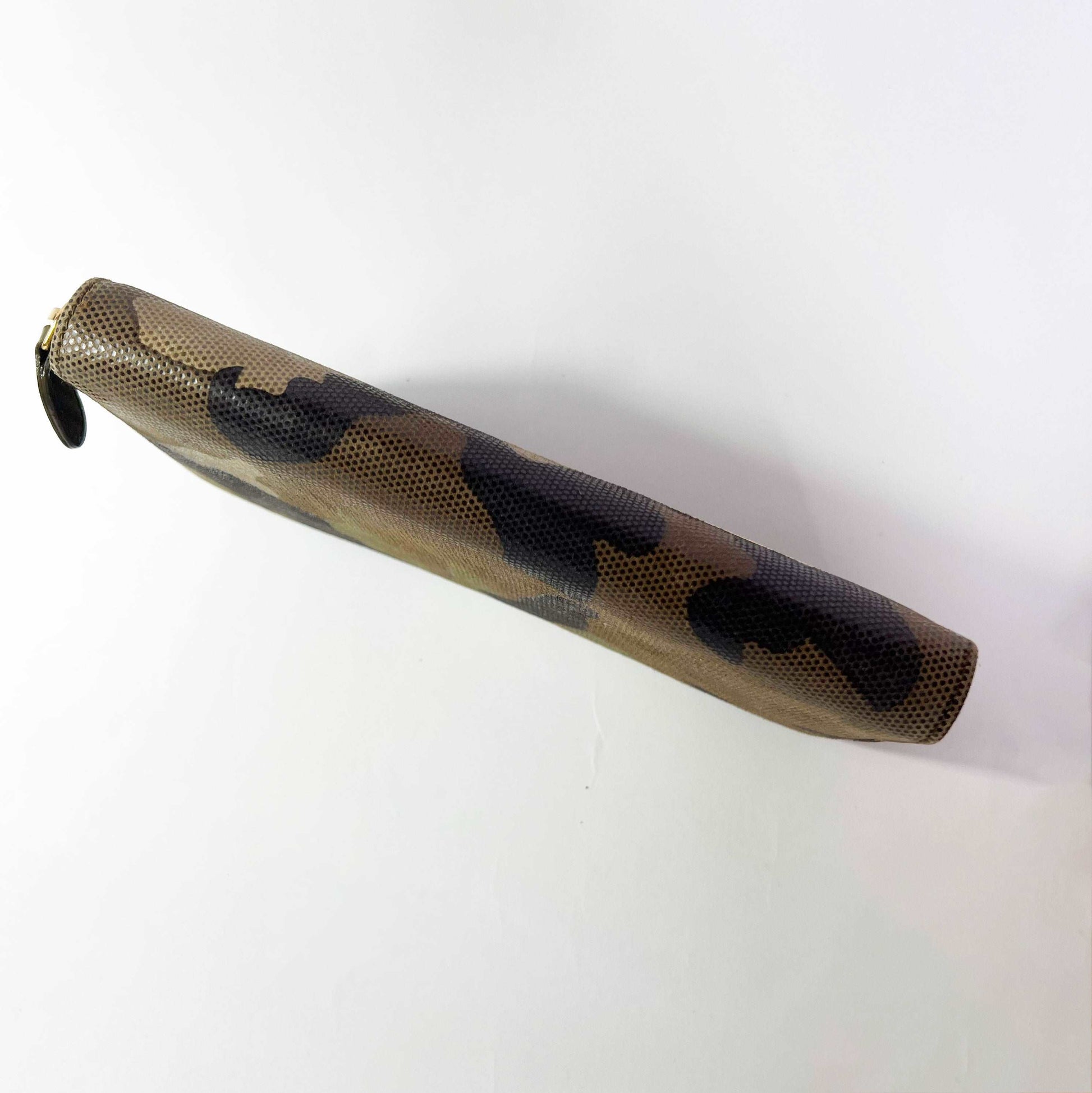 00's Dior Long Wallet in Camouflage Leather 