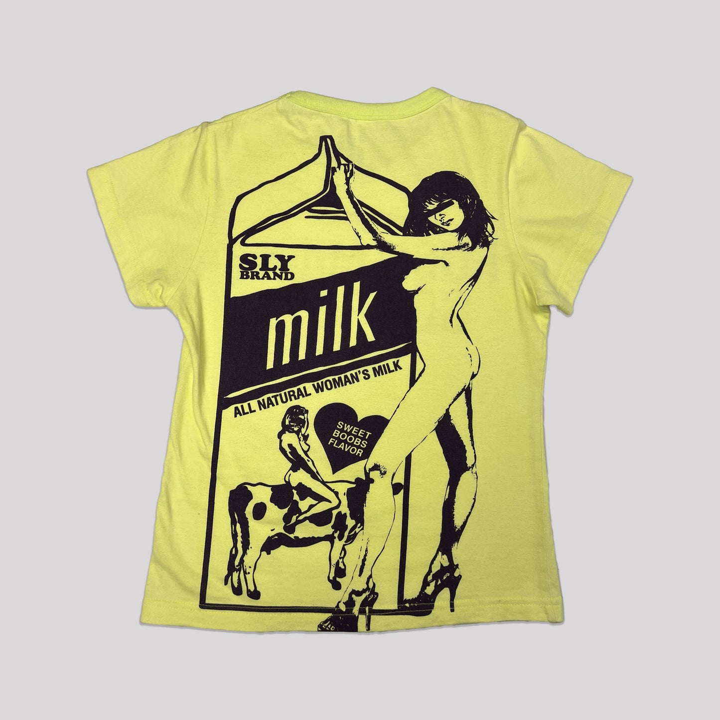 00's Freak Sly Fuck Milk Got Pot Tee - S 