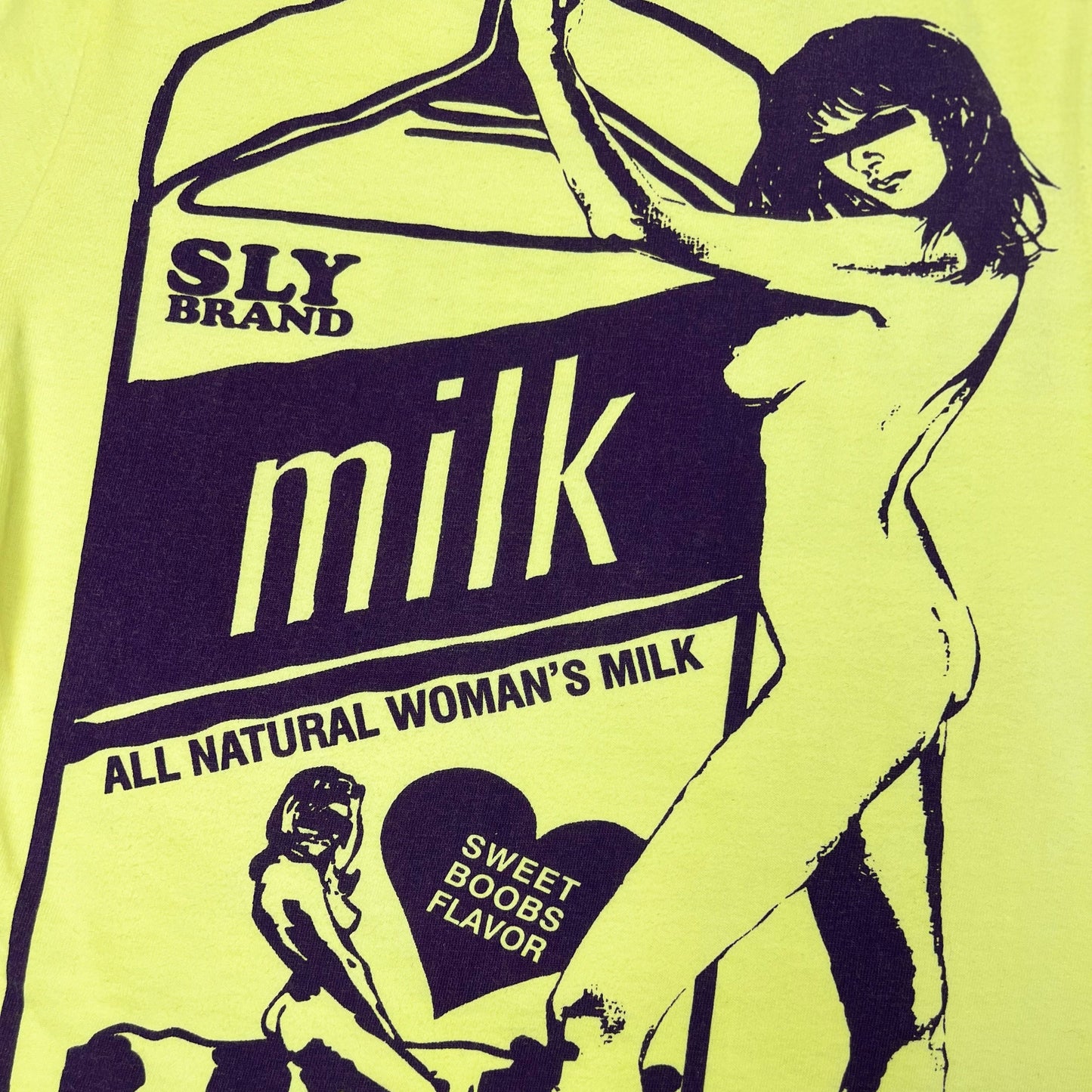 00's Freak Sly Fuck Milk Got Pot Tee - S 
