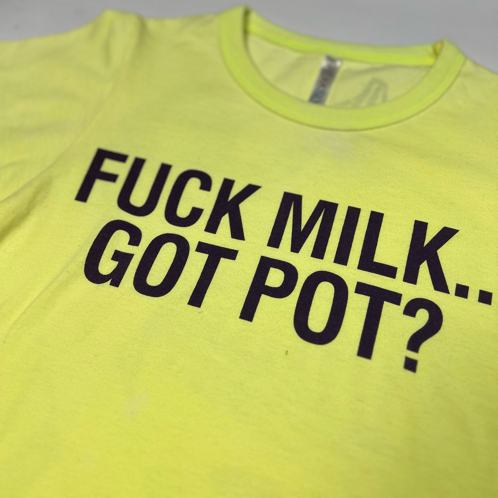 00's Freak Sly Fuck Milk Got Pot Tee - S 