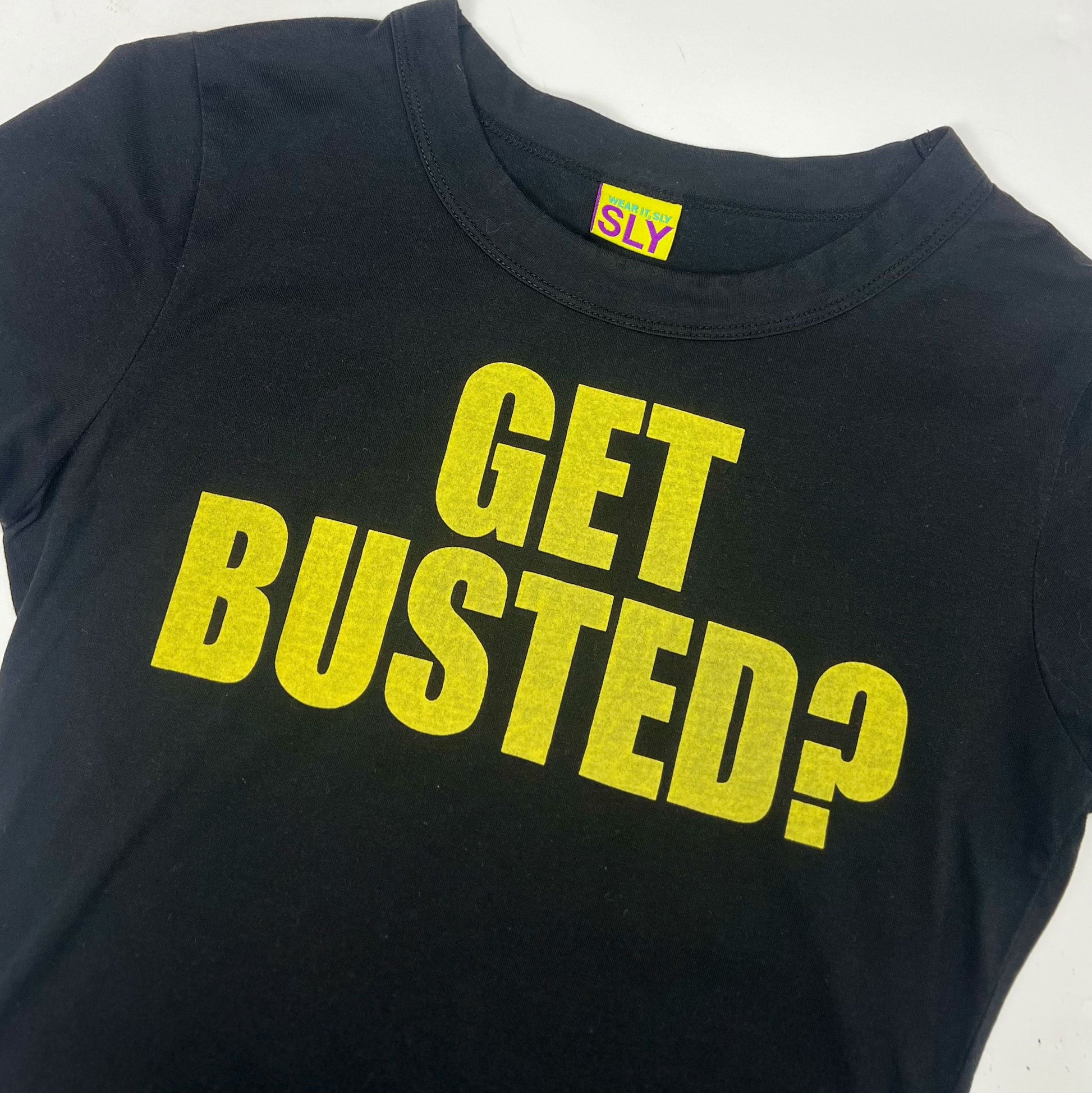 00's Freak Sly Get Busted Baby Tee - M 