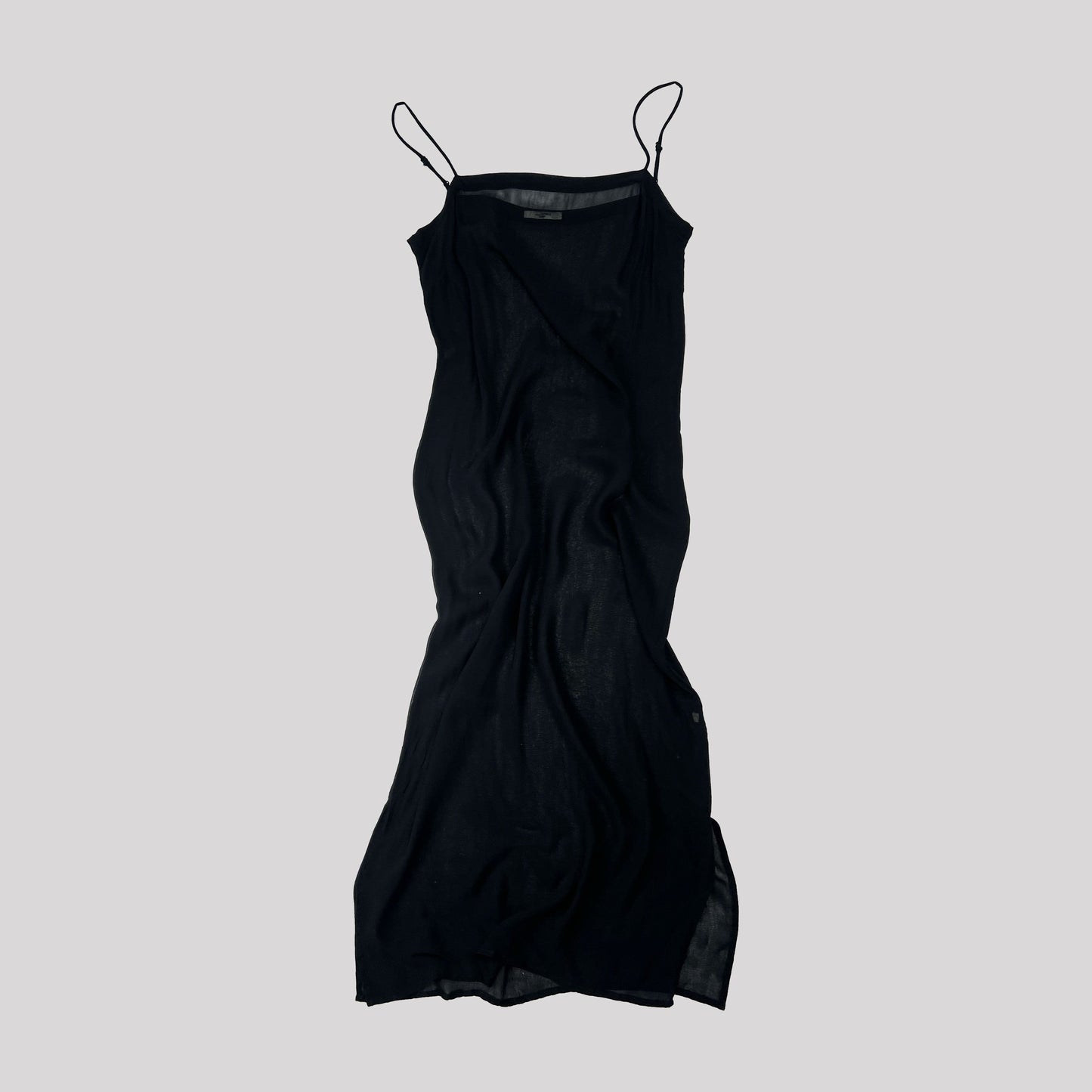 00's Isabel Marant Sheer Slip Maxi Dress - S 