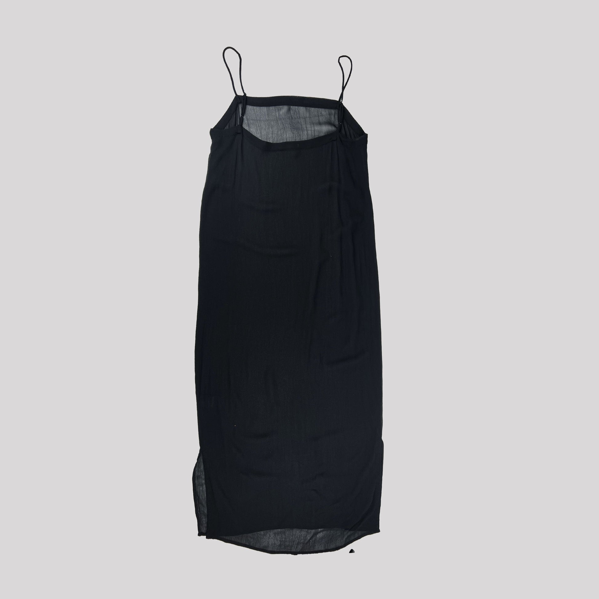 00's Isabel Marant Sheer Slip Maxi Dress - S 
