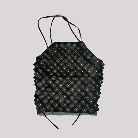 00's Morgan De Toi Studded Halterneck top - S 