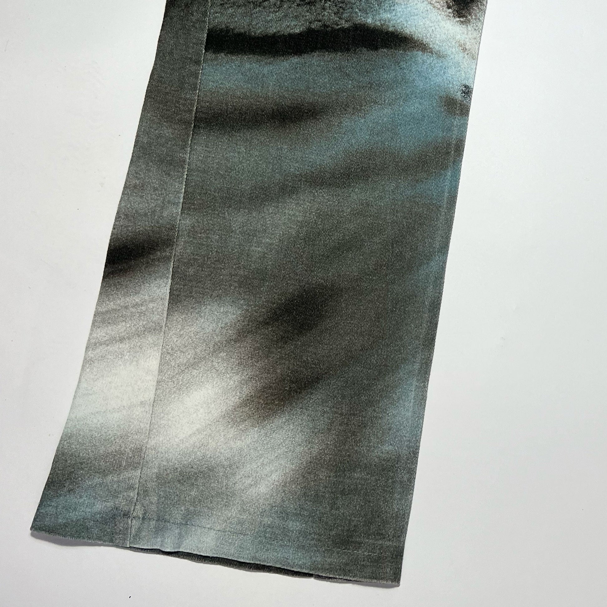 00's Morgan De Toi Tiger Graphic Low Rise Jeans in Blue - S 