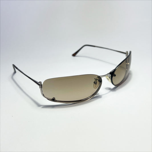 00's Prada SPR 50D Sunglasses in Brown 