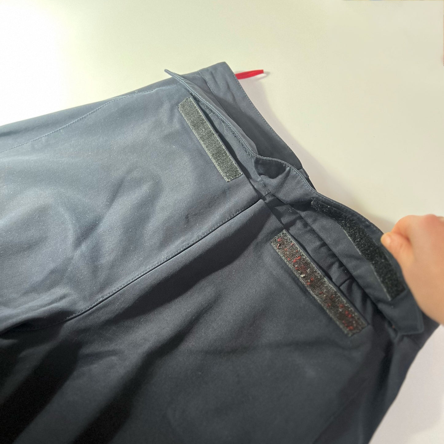 00's Prada Sport Trousers with Pocket Detail in Navy - M 