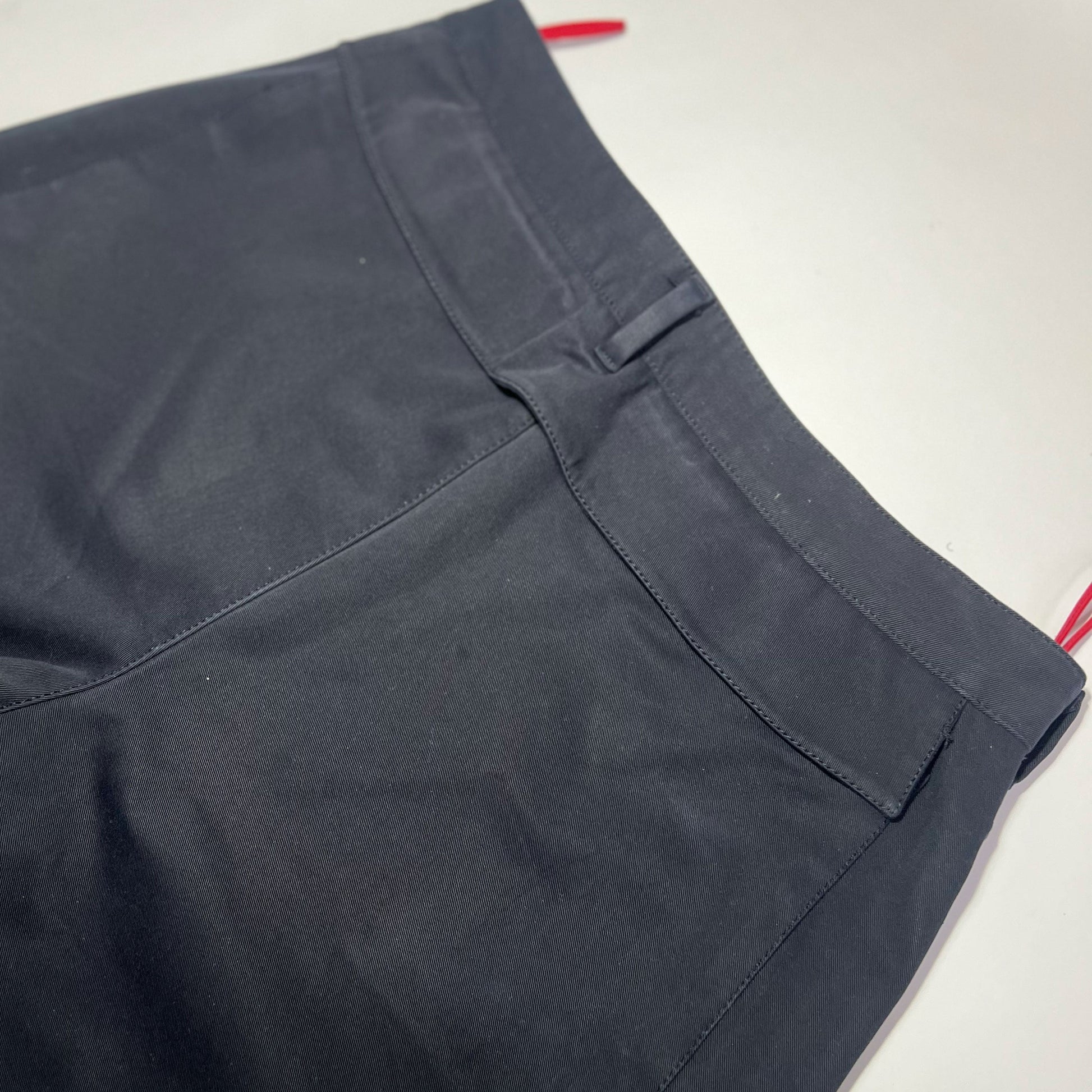 00's Prada Sport Trousers with Pocket Detail in Navy - M 