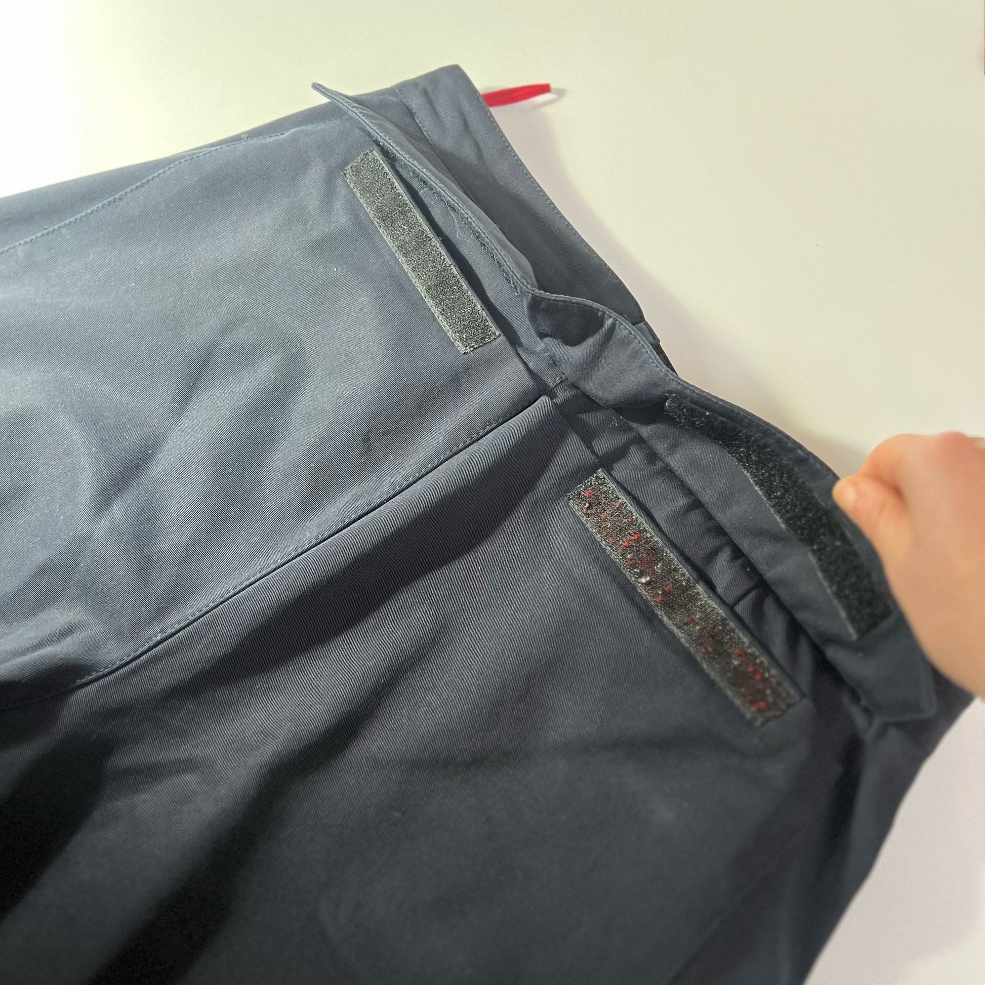 00's Prada Sport Trousers with Pocket Detail in Navy - M 