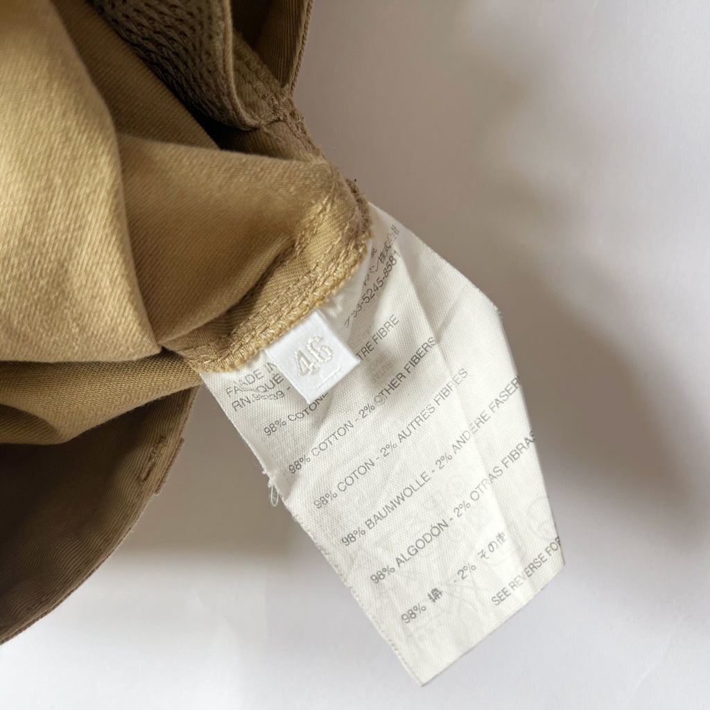 00's Prada Sport Low Rise Trousers in Tan - W32
