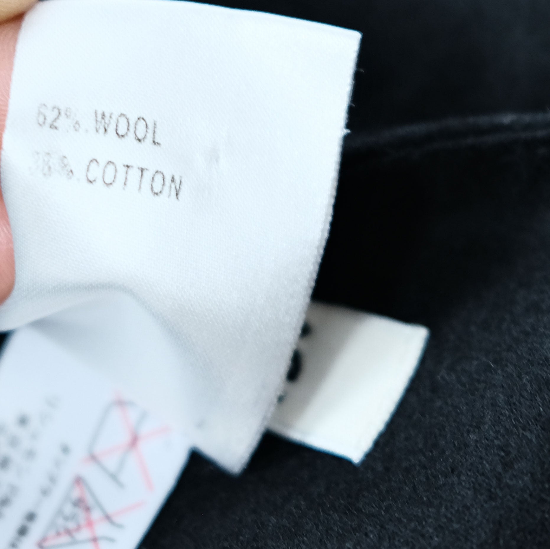 00's Chloe Pencil Skirt with Button Lapel in Black - W30 - Confessions of a Hoarder Vintage