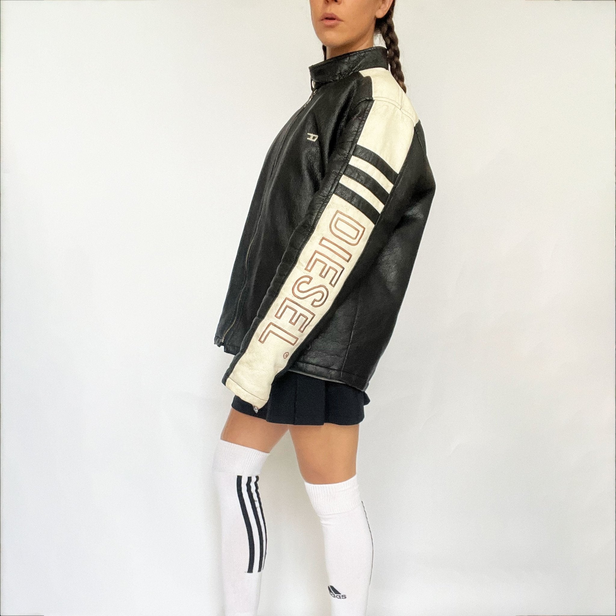 人気，限定セール 2000s diesel lether gimmick pants 本革 y2k