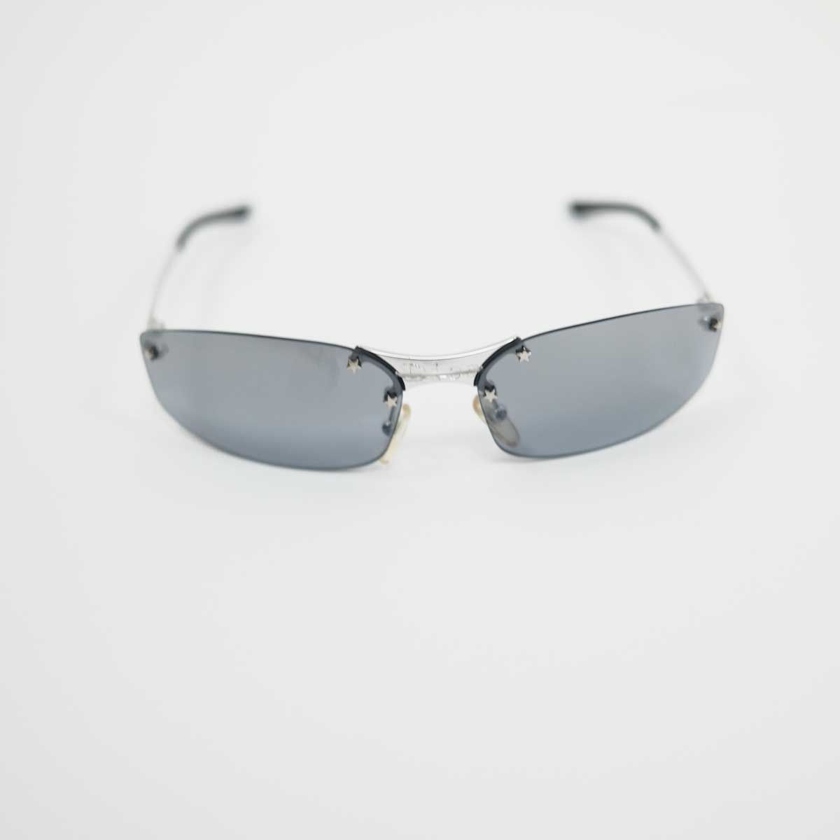 小物 Dior Rimless Sunglasses Vintage 00s 00's Dior Minipop Rimless Sunglasses in Blue | Vintage Dior