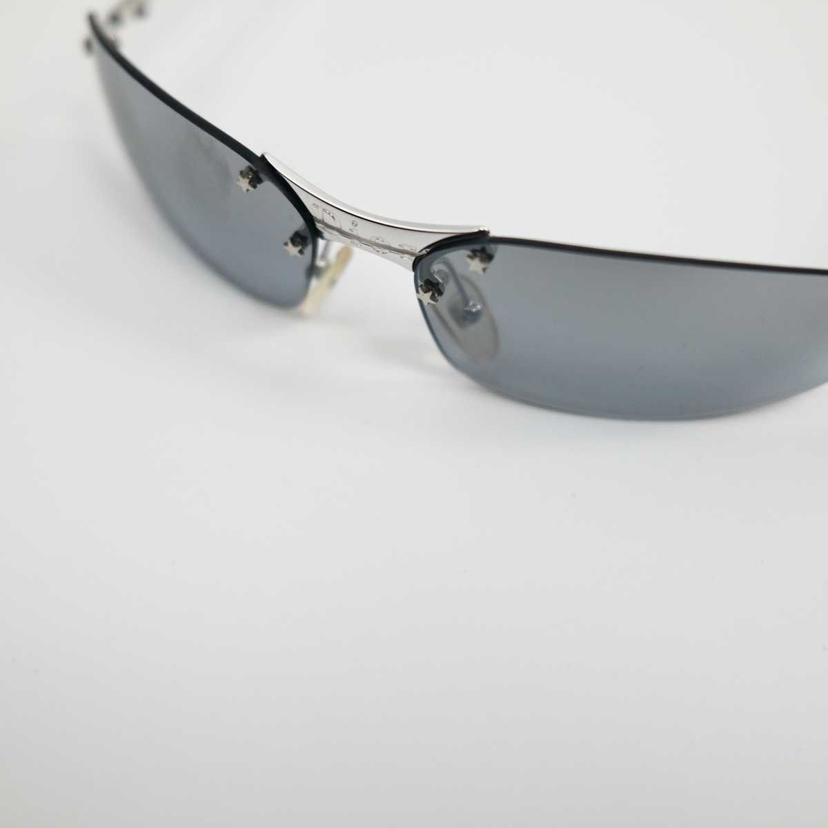 00's Dior Minipop Rimless Sunglasses in Blue | Vintage Dior