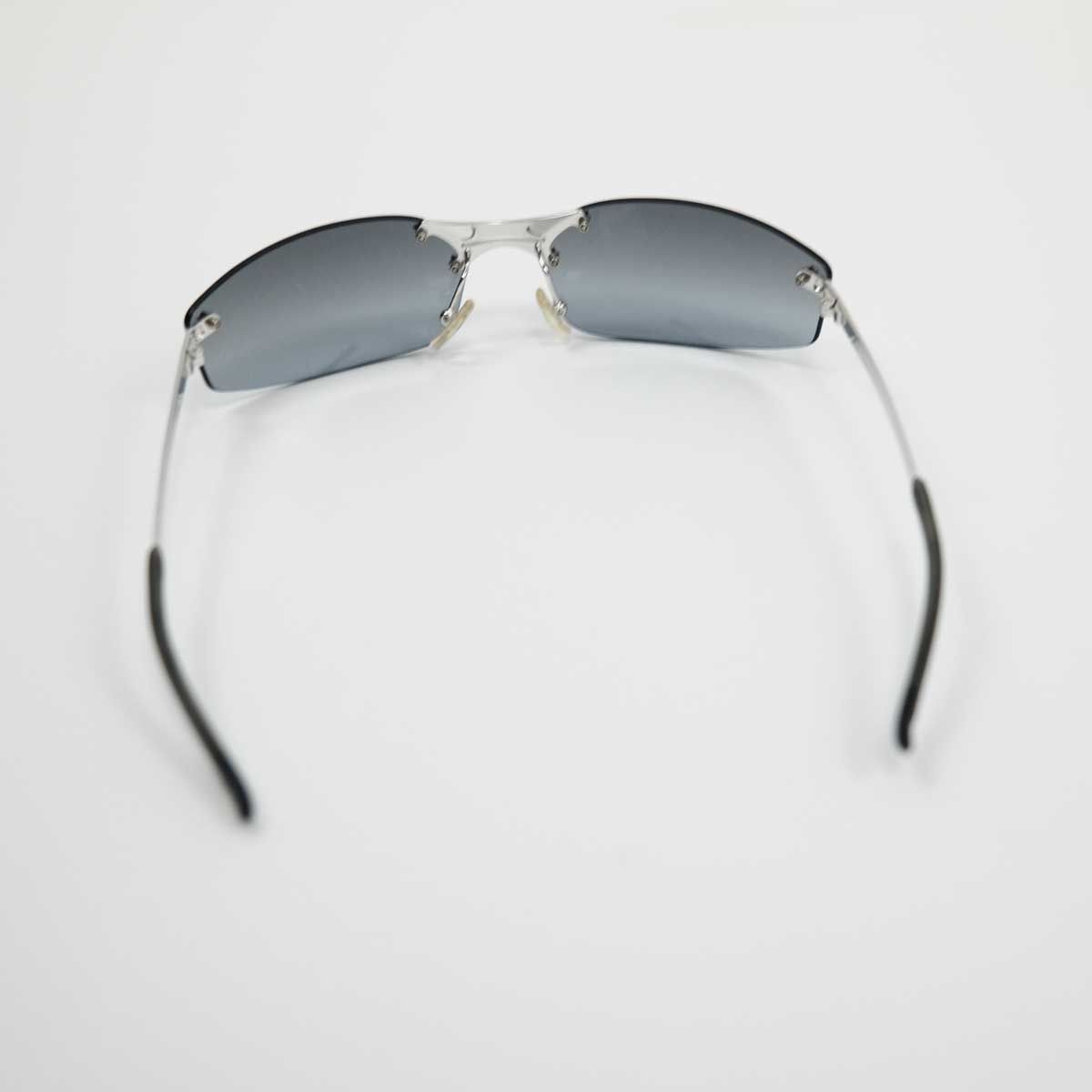 00's Dior Minipop Rimless Sunglasses in Blue | Vintage Dior