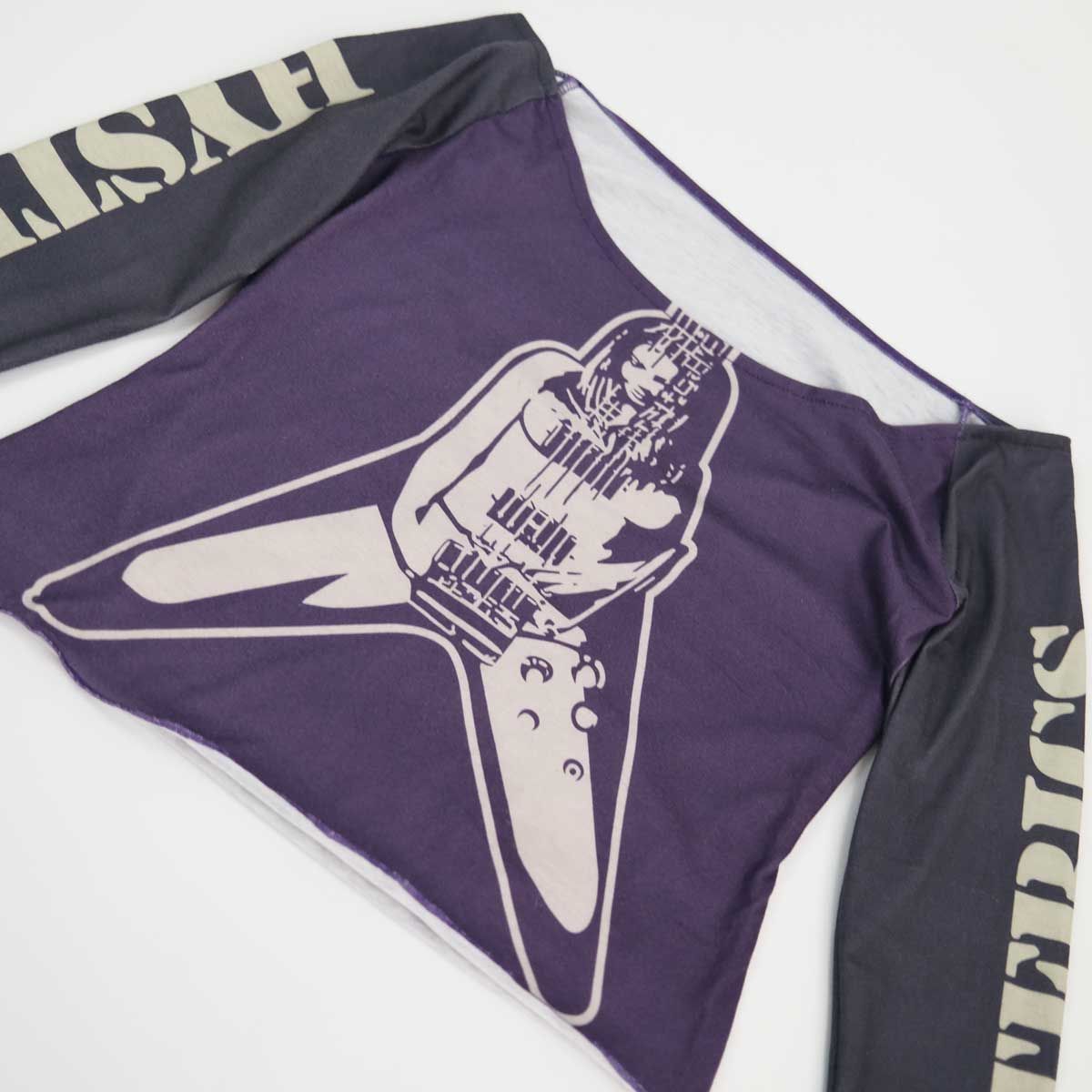 00's Hysteric Glamour Guitar Girl Off the Shoulder Top - S/M