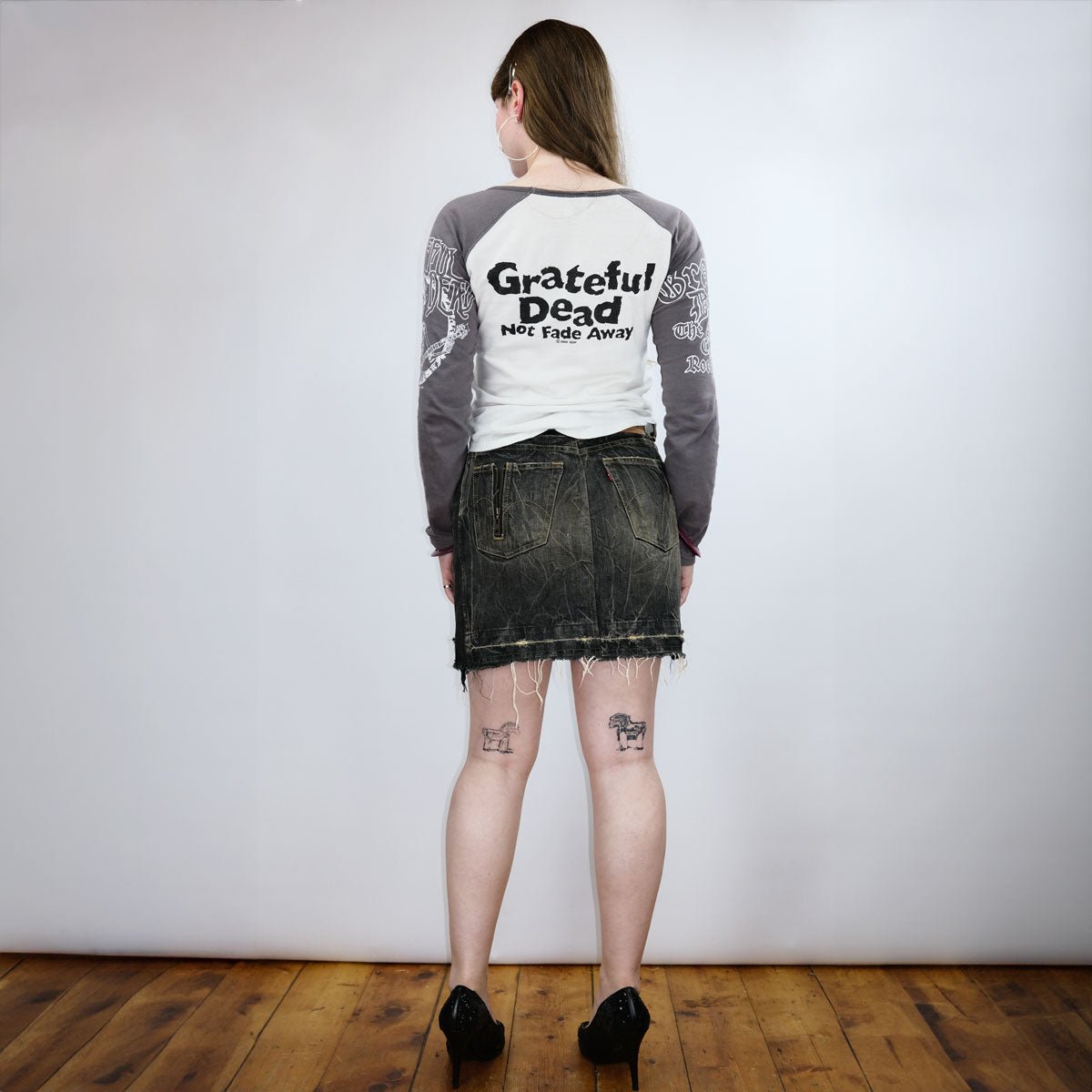 00s archive foodie、hysteric glamor skirt Gossip Shop Hysteric Glamour Denim Skirt at Stand Up Comedy