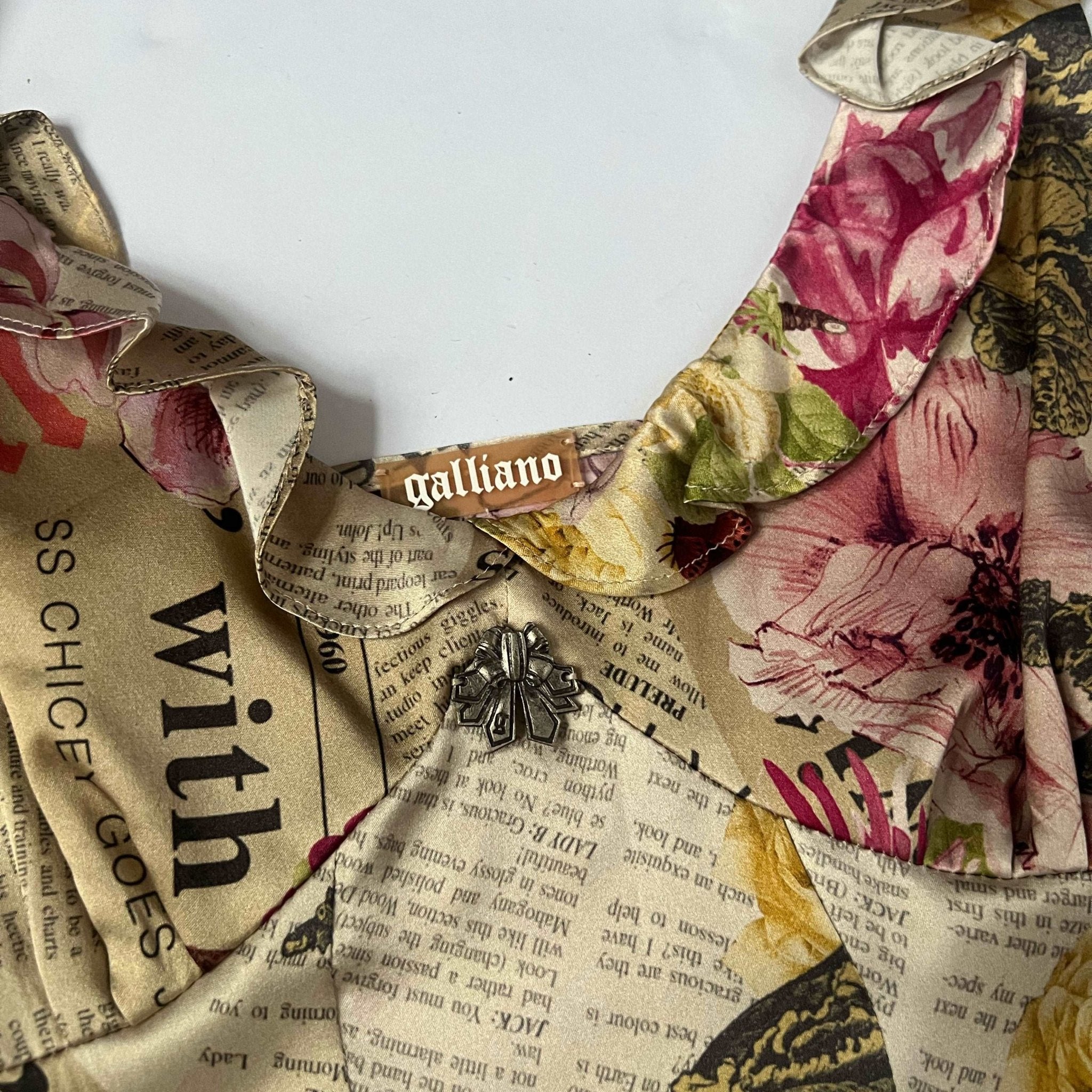 スカート Archive John Galliano Floral Skirt Archive John Galliano Floral Skirt レディース