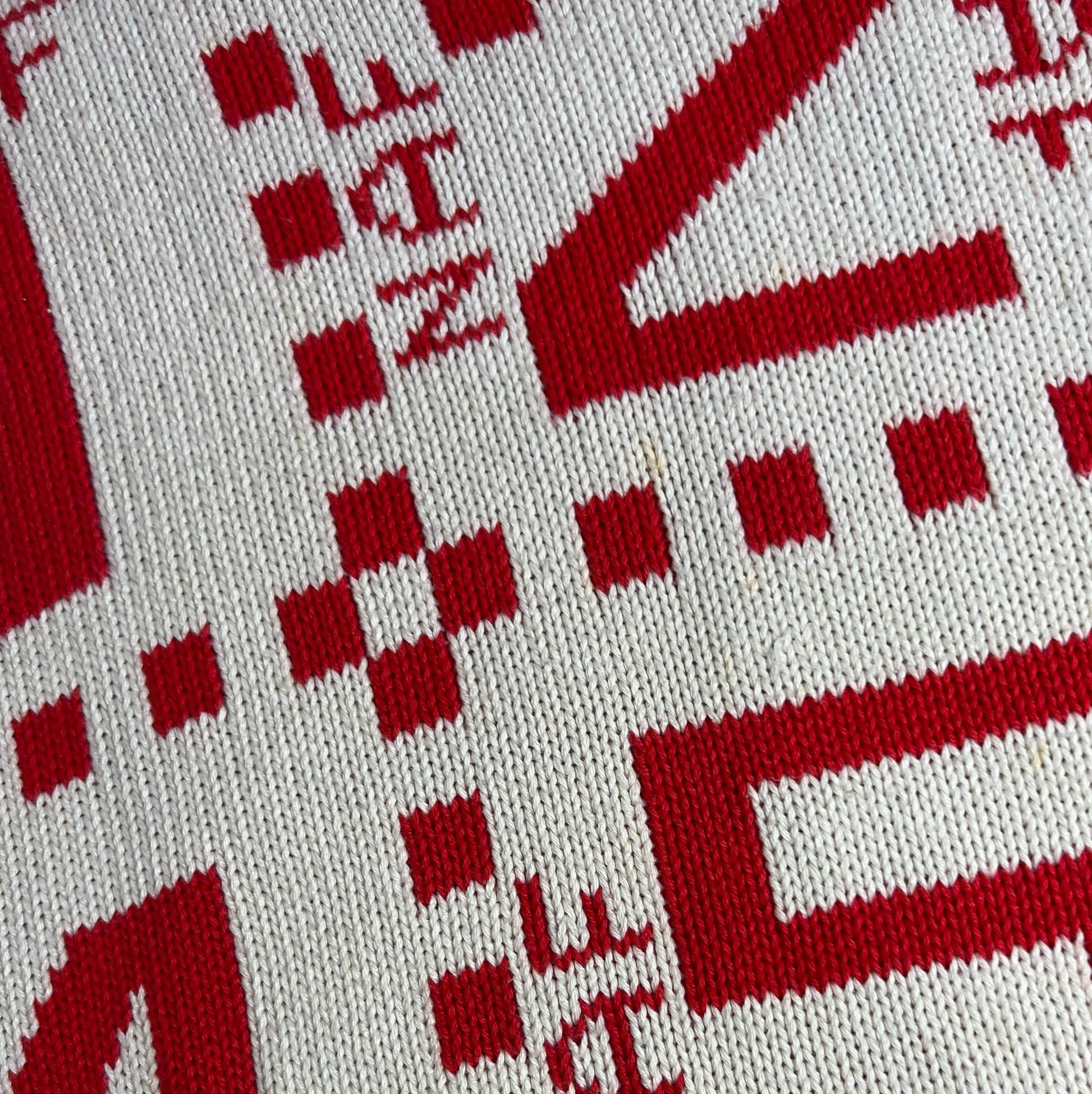 90's Naf Naf Numbers Knit in Multicolour - S 