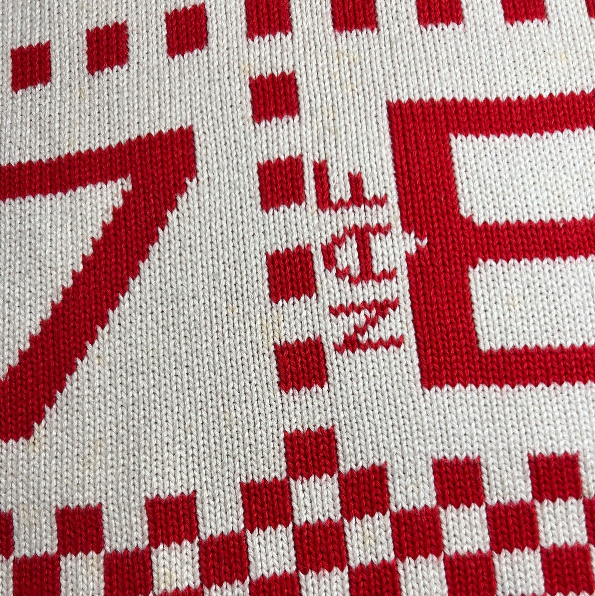 90's Naf Naf Numbers Knit in Multicolour - S 