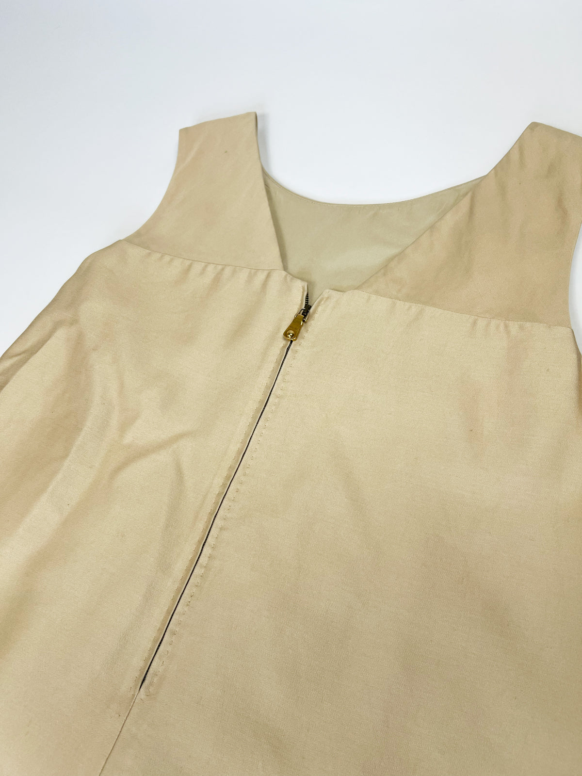 AW 2009 Miu Miu Pleated Dress with Cut Out Detail - M