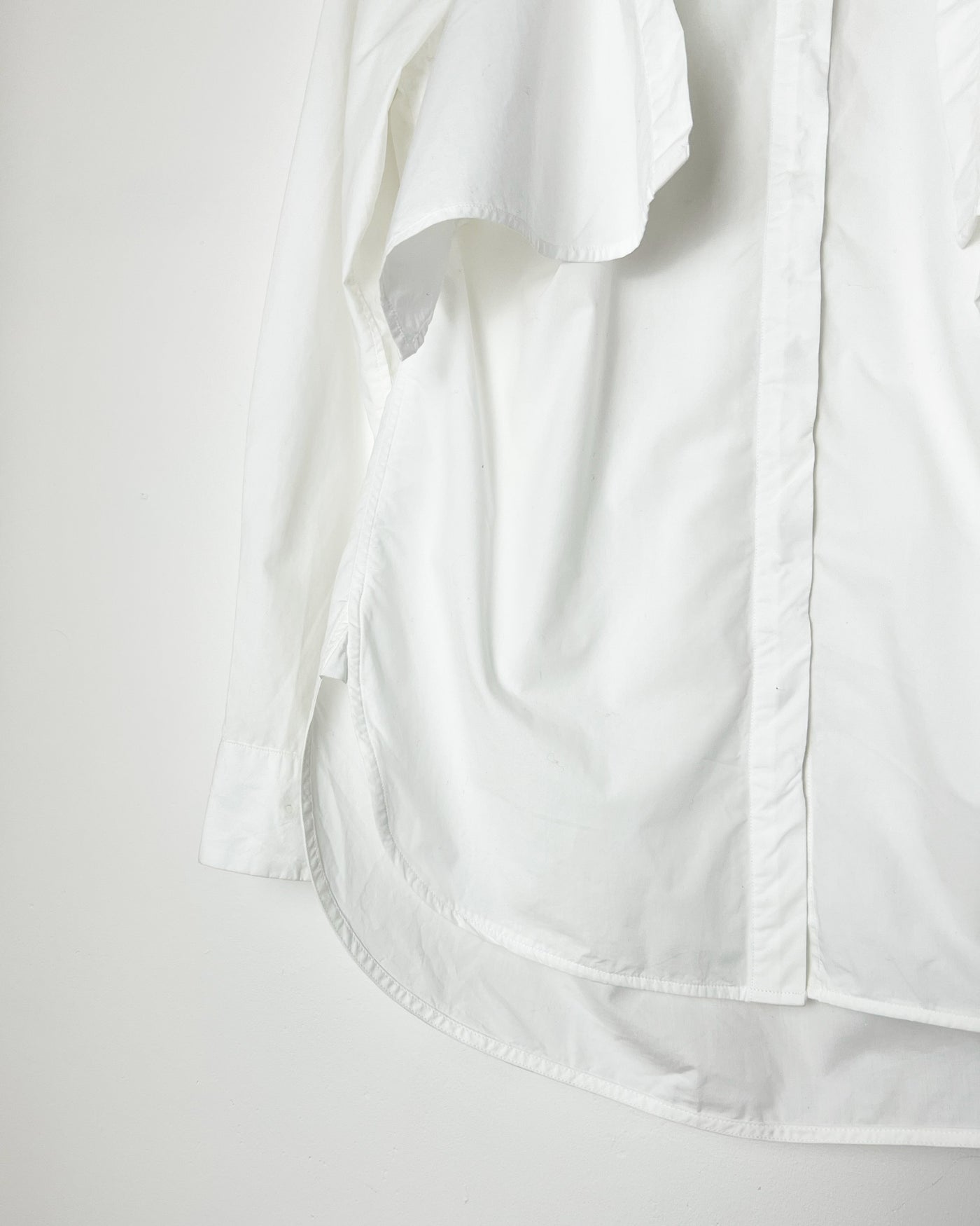 2020 Diesel Shirt with Detachable Ruffle Collar - S