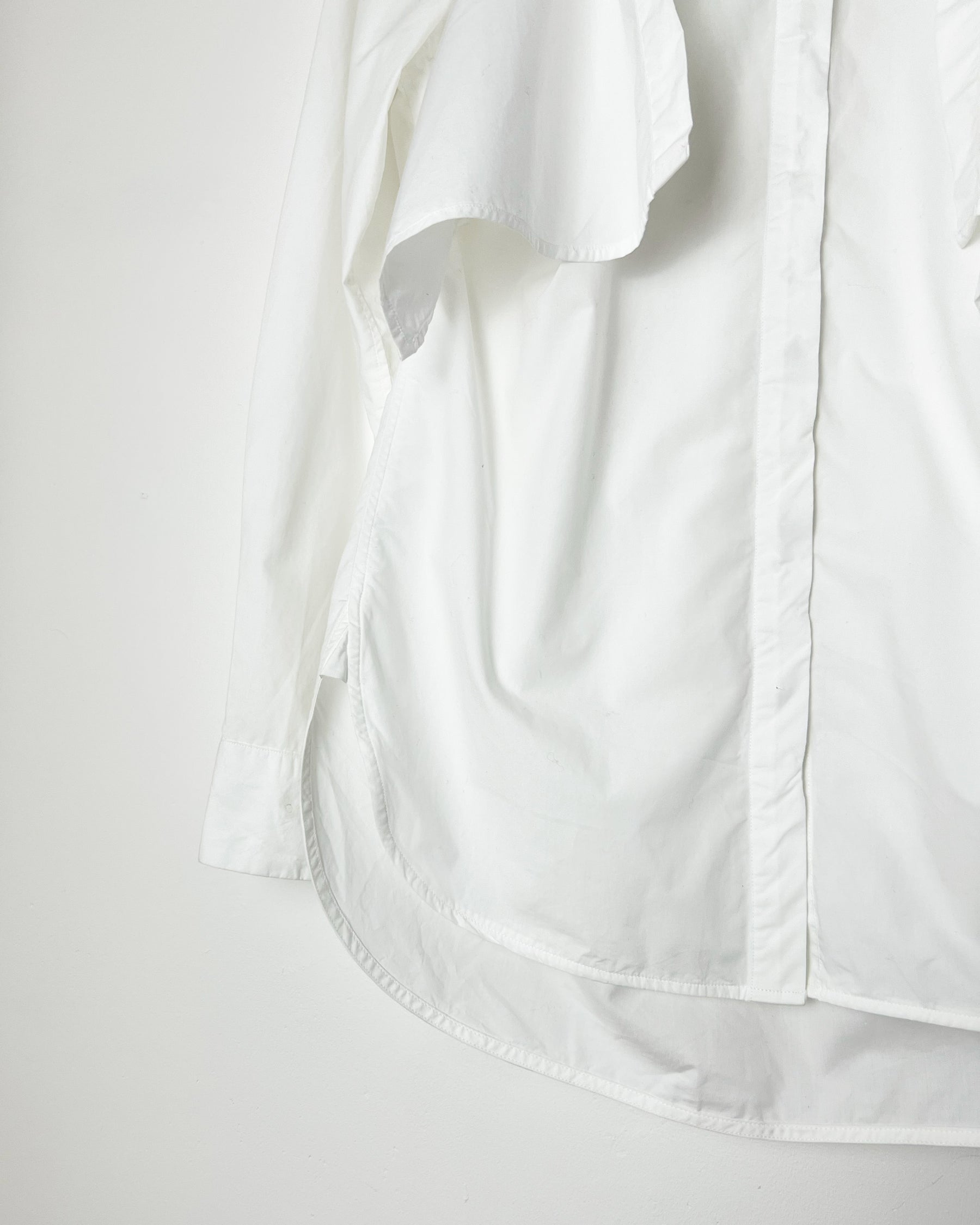 2020 Diesel Shirt with Detachable Ruffle Collar - S