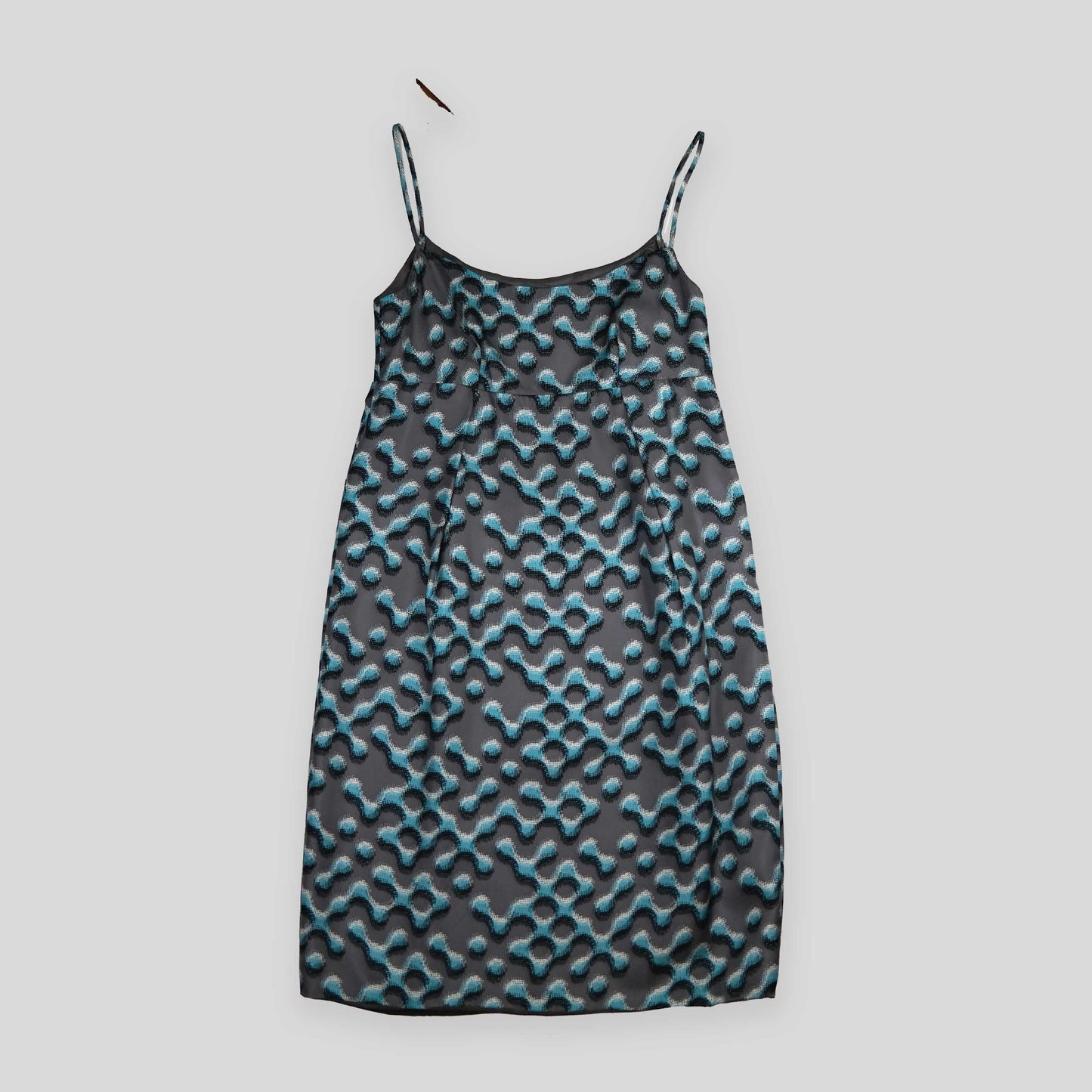 prada print dress 