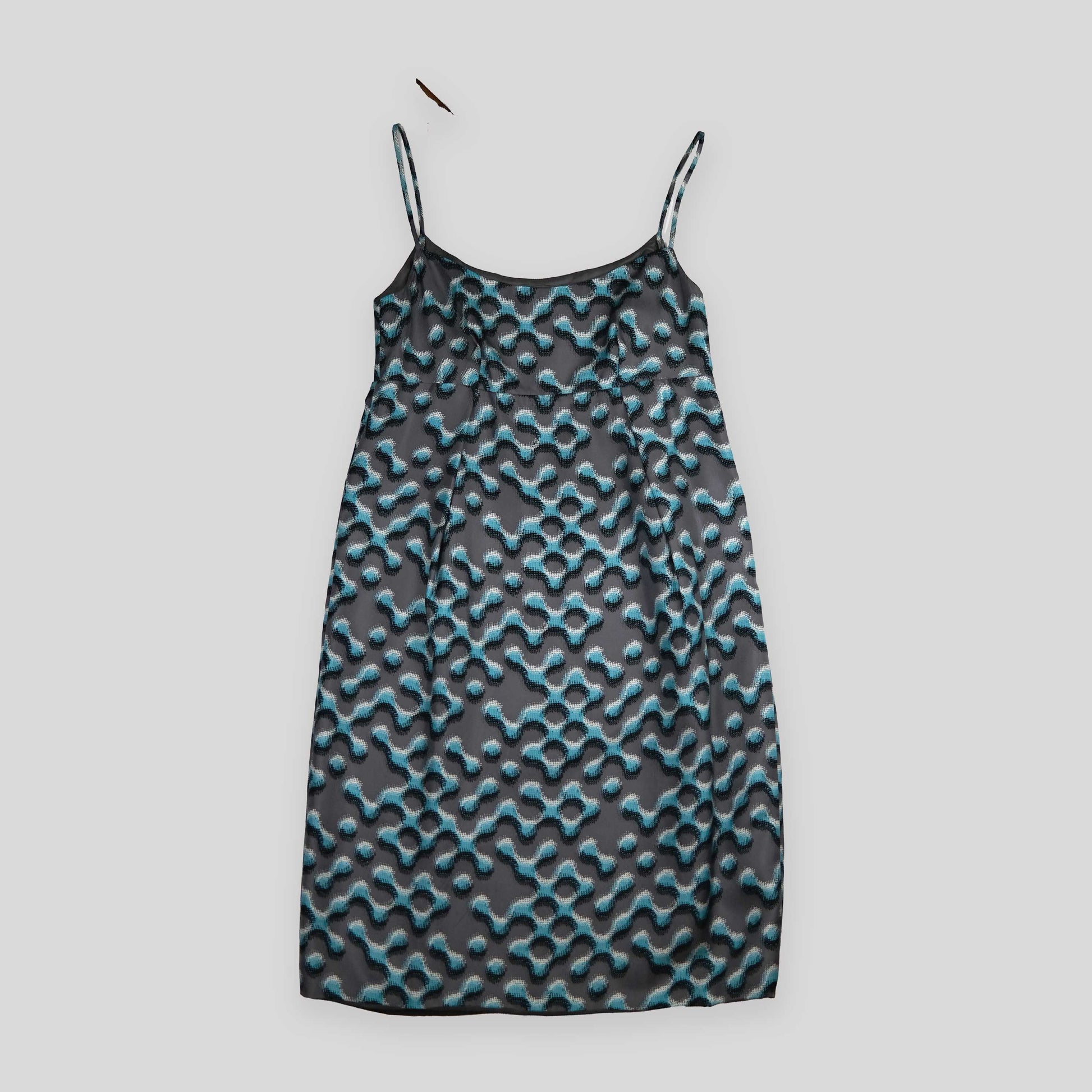 prada print dress 