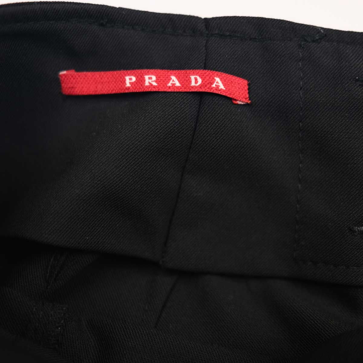 2007 Prada Pencil Skirt with Belt in Black - W 