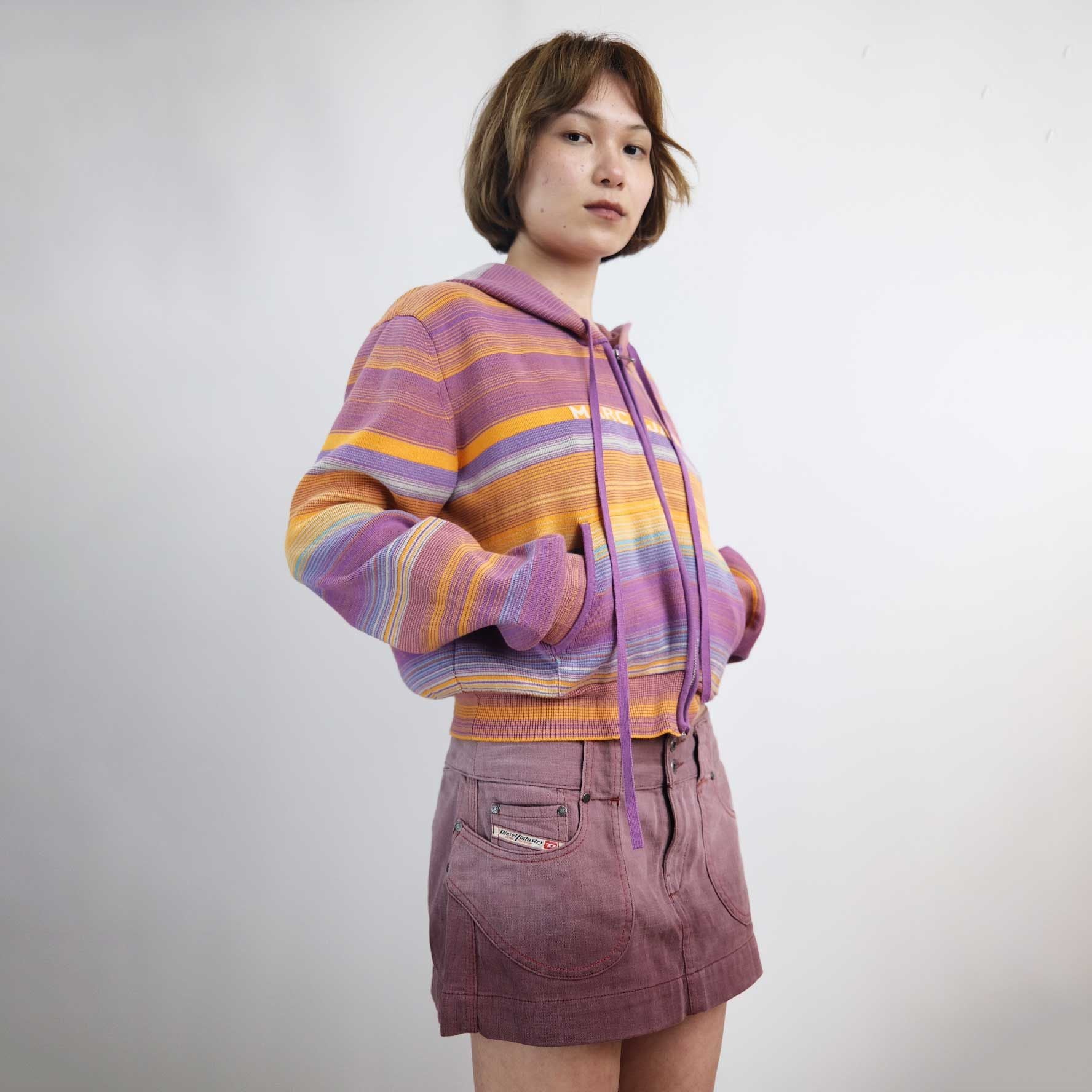 *marc jacobs striped hoodiy 