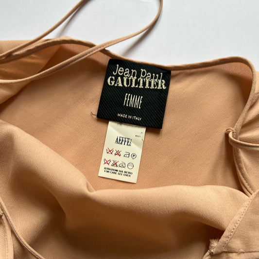 00's Jean Paul Gaultier Naked Slip Dress - M