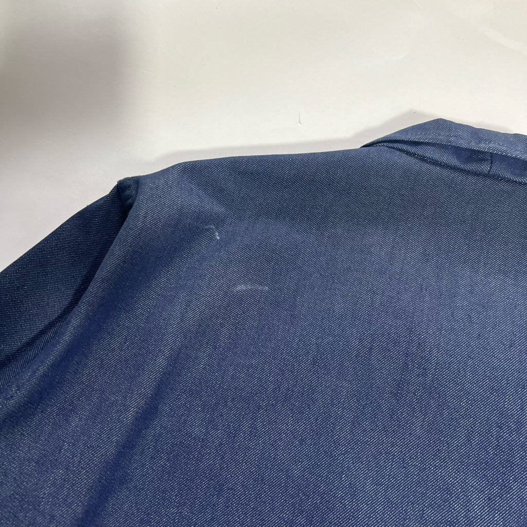 60's French Workwear Denim Chore Coat - M