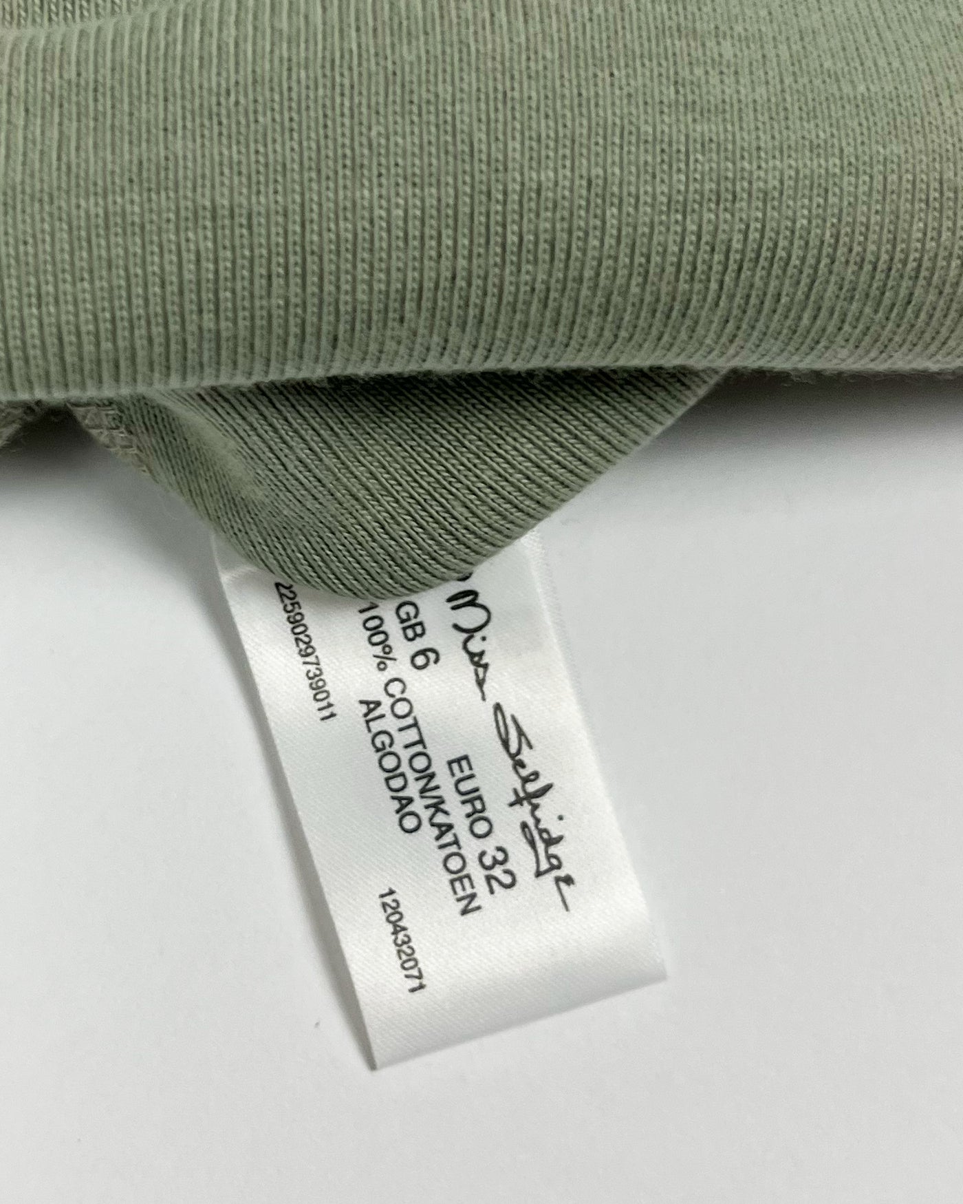 00's Miss Selfridge Tank Top with Tie Shoulders in Khaki - XS