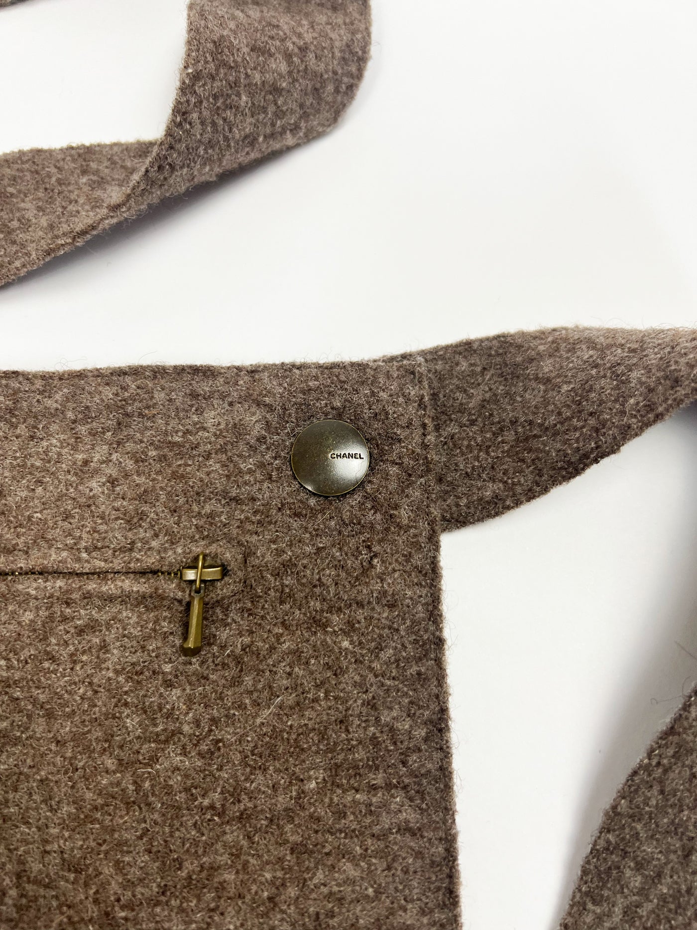 Pre Fall 1999 Chanel Belt Bag in Wool