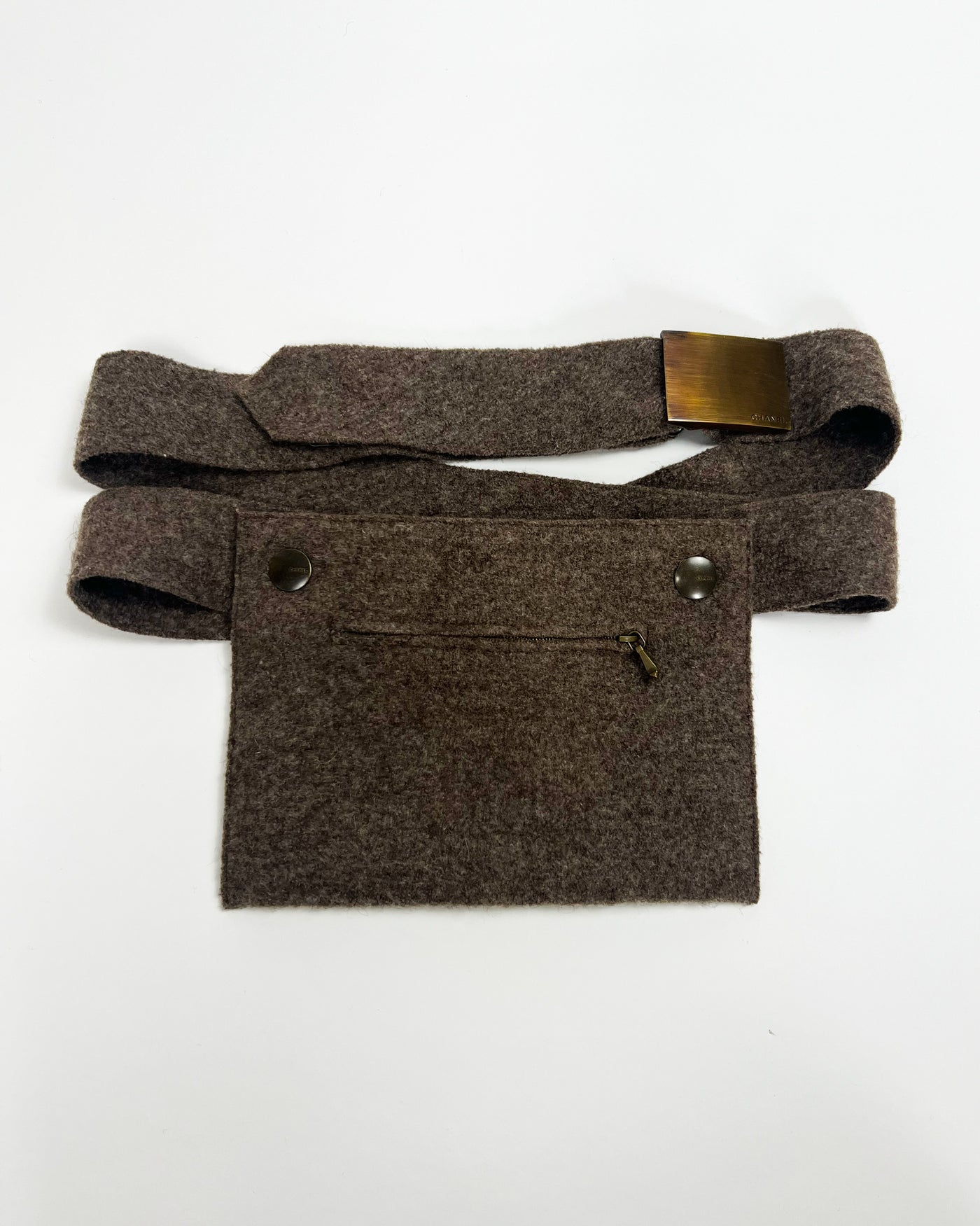 Pre Fall 1999 Chanel Belt Bag in Wool
