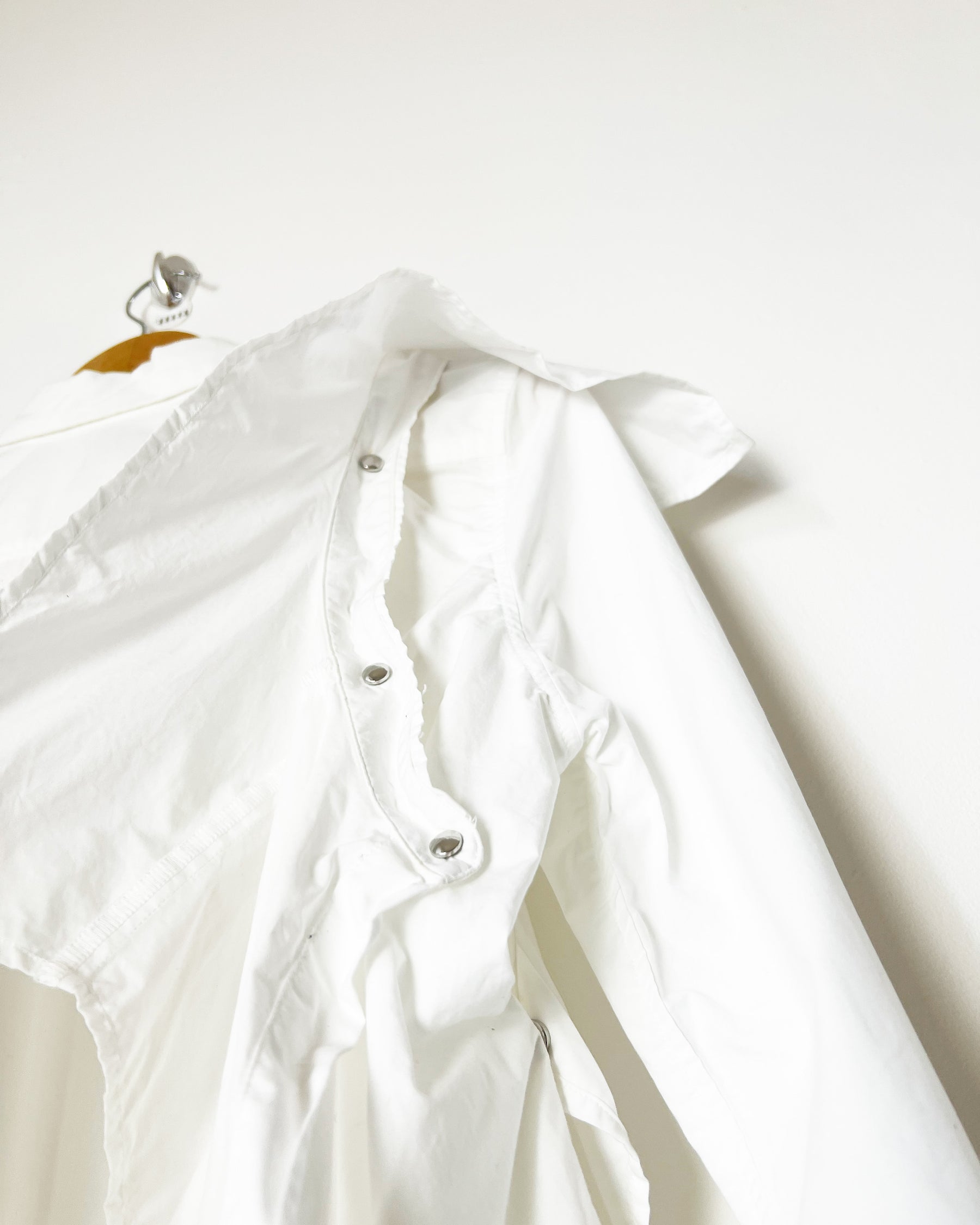 2020 Diesel Shirt with Detachable Ruffle Collar - S