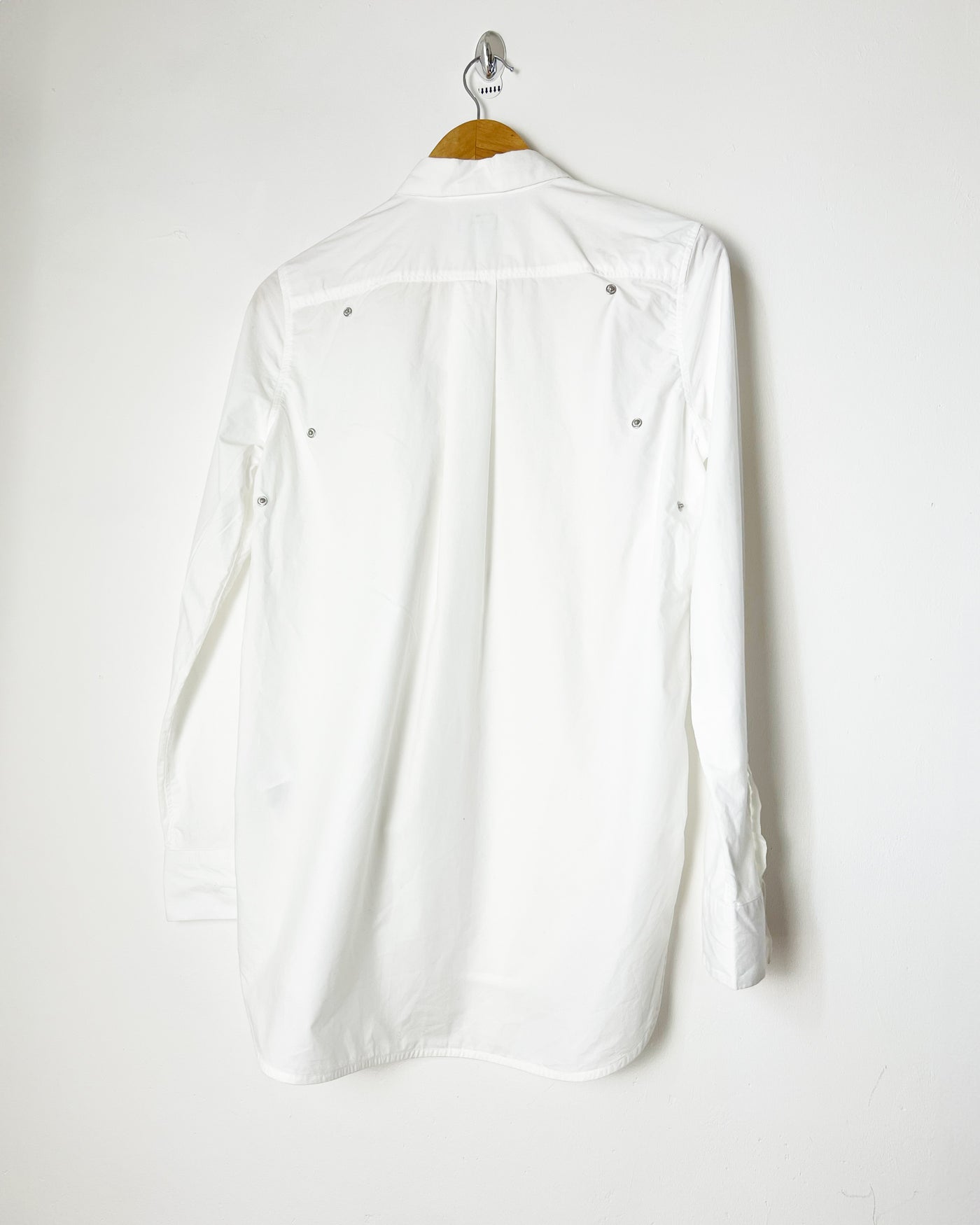 2020 Diesel Shirt with Detachable Ruffle Collar - S