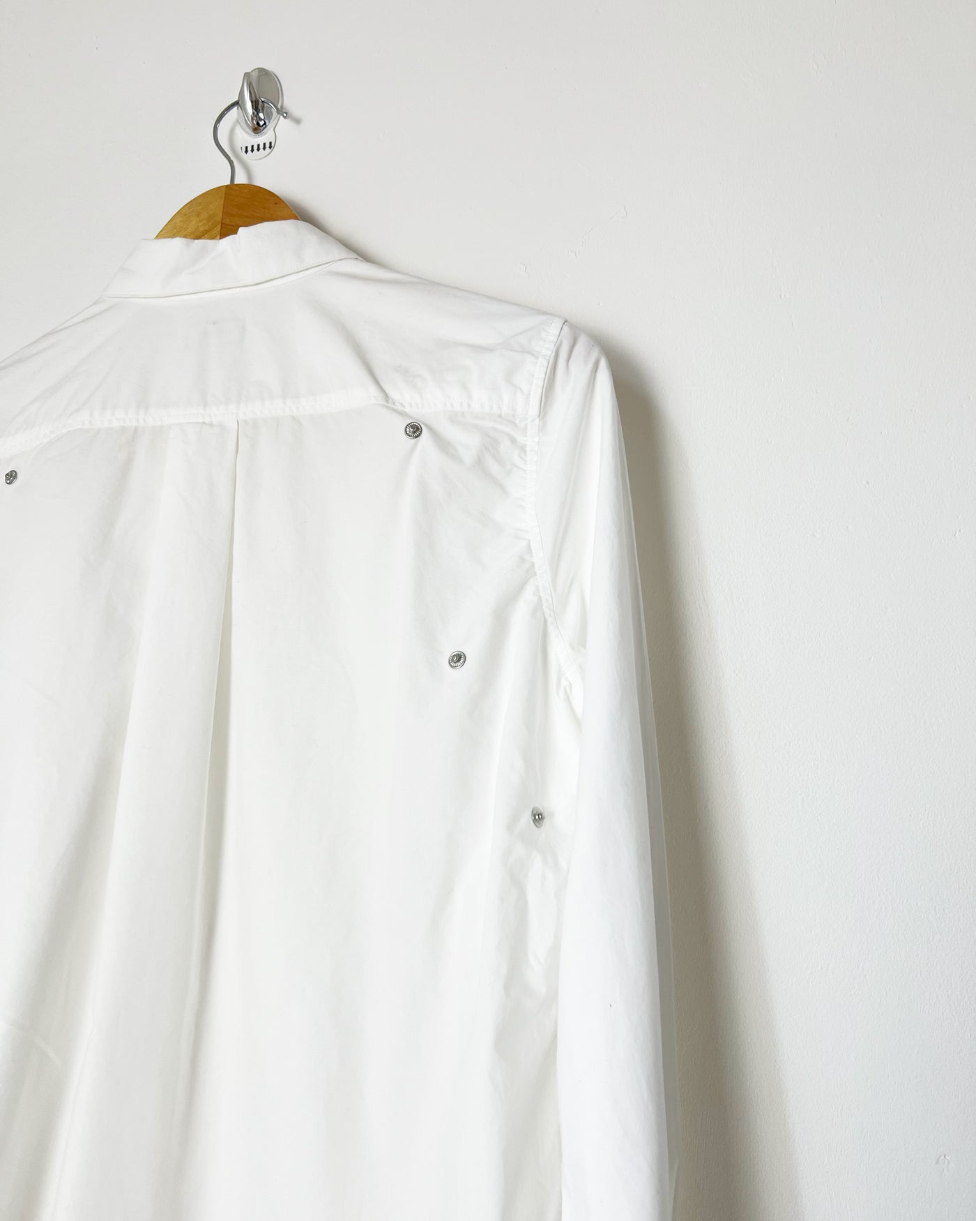 2020 Diesel Shirt with Detachable Ruffle Collar - S