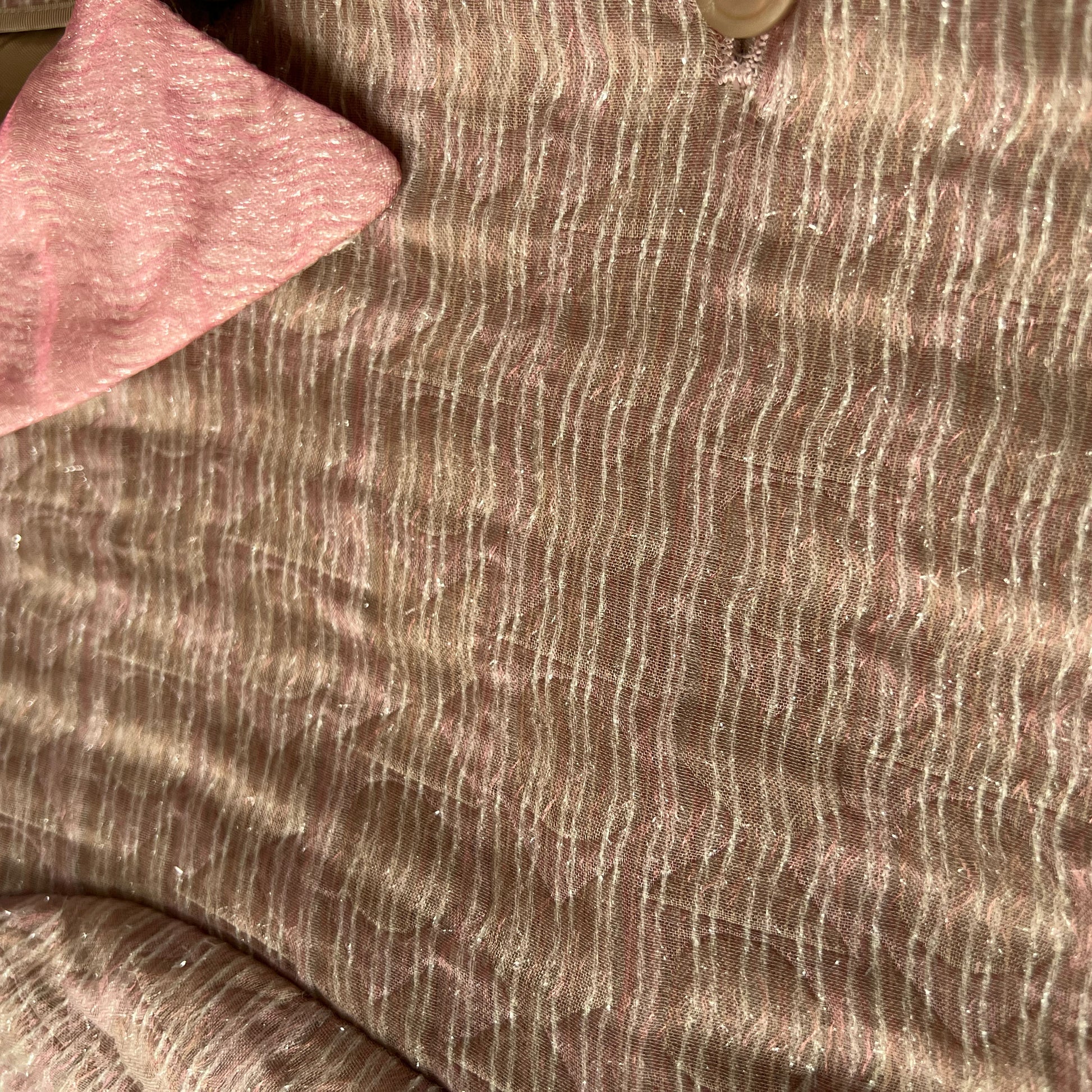 FW 2007 Miu Miu Runway Silk Jacket in Pink  - M 
