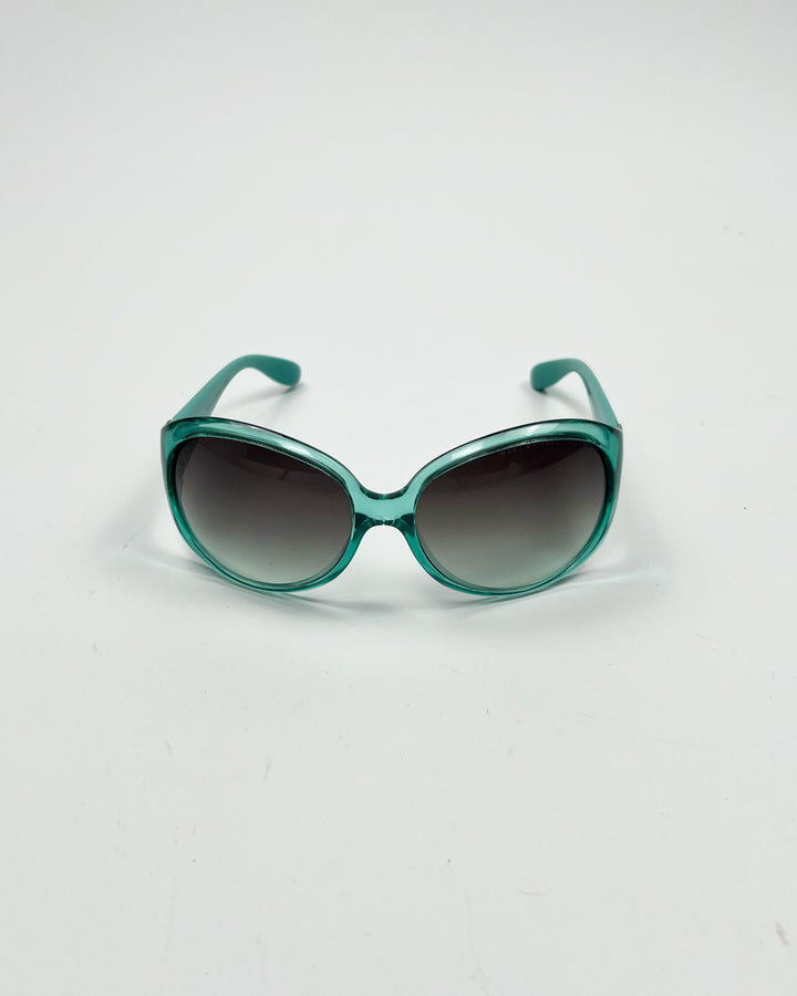 00's Marc Jacobs Oversized Sunglasses in Aqua